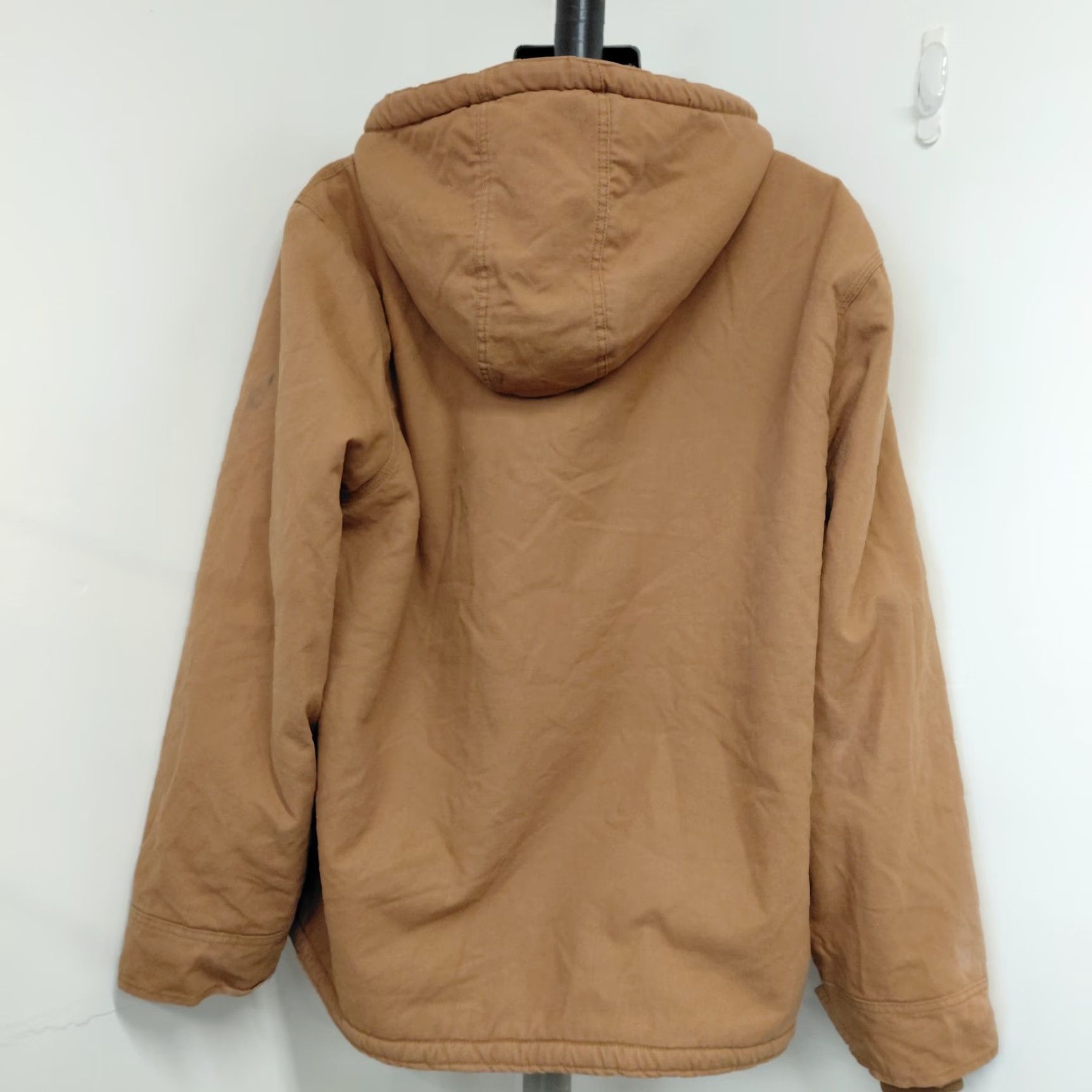 Dickies Dickies Jacket Men's XXL TALL Khaki Canvas Sherpa Lined Workwear Brown Read measurements in pics Read Size US XXL / EU 58 / 5 - 6 Thumbnail
