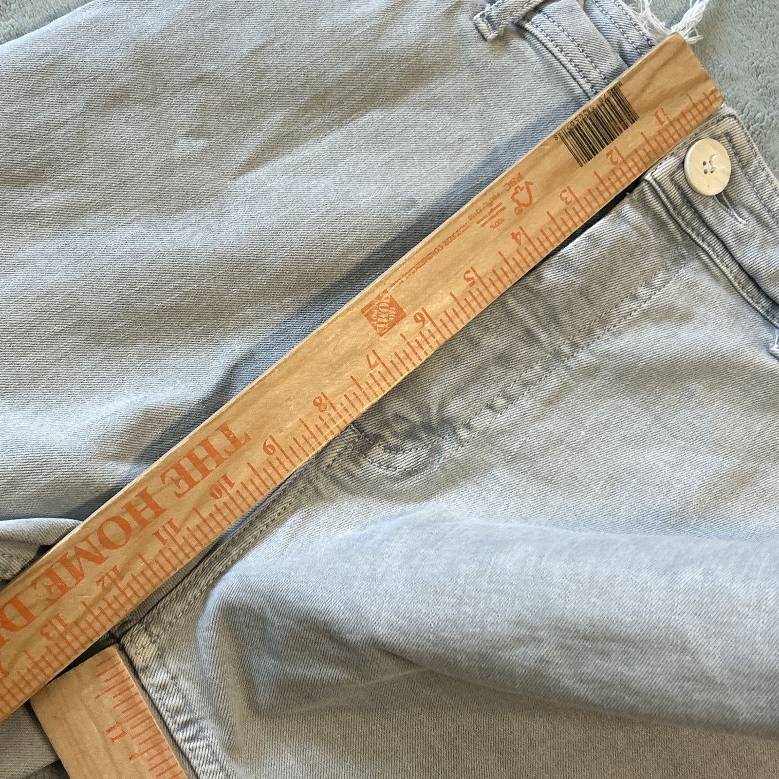 Zara Beyond Baggy Jeans Womens 6 28x29 Zara Hamilton Raw Hem Bagi Size 28" / US 6 / IT 42 - 11 Thumbnail