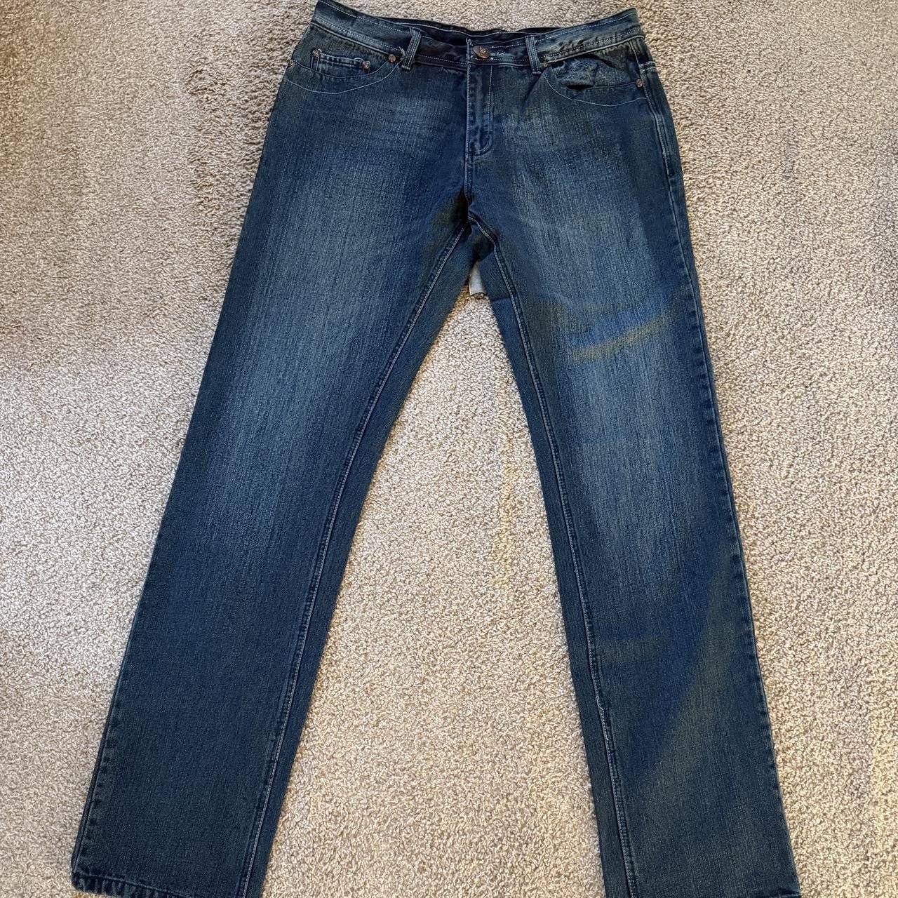 Affliction 2000s Straight Leg Affliction Jeans Size US 38 / EU 54 - 4 Thumbnail