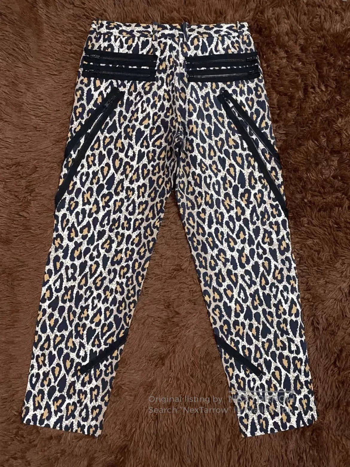 Number (N)ine Sz 2 Number Nine 03AW Leopard Cargo Pants. Size US 30 / EU 46 - 2 Thumbnail