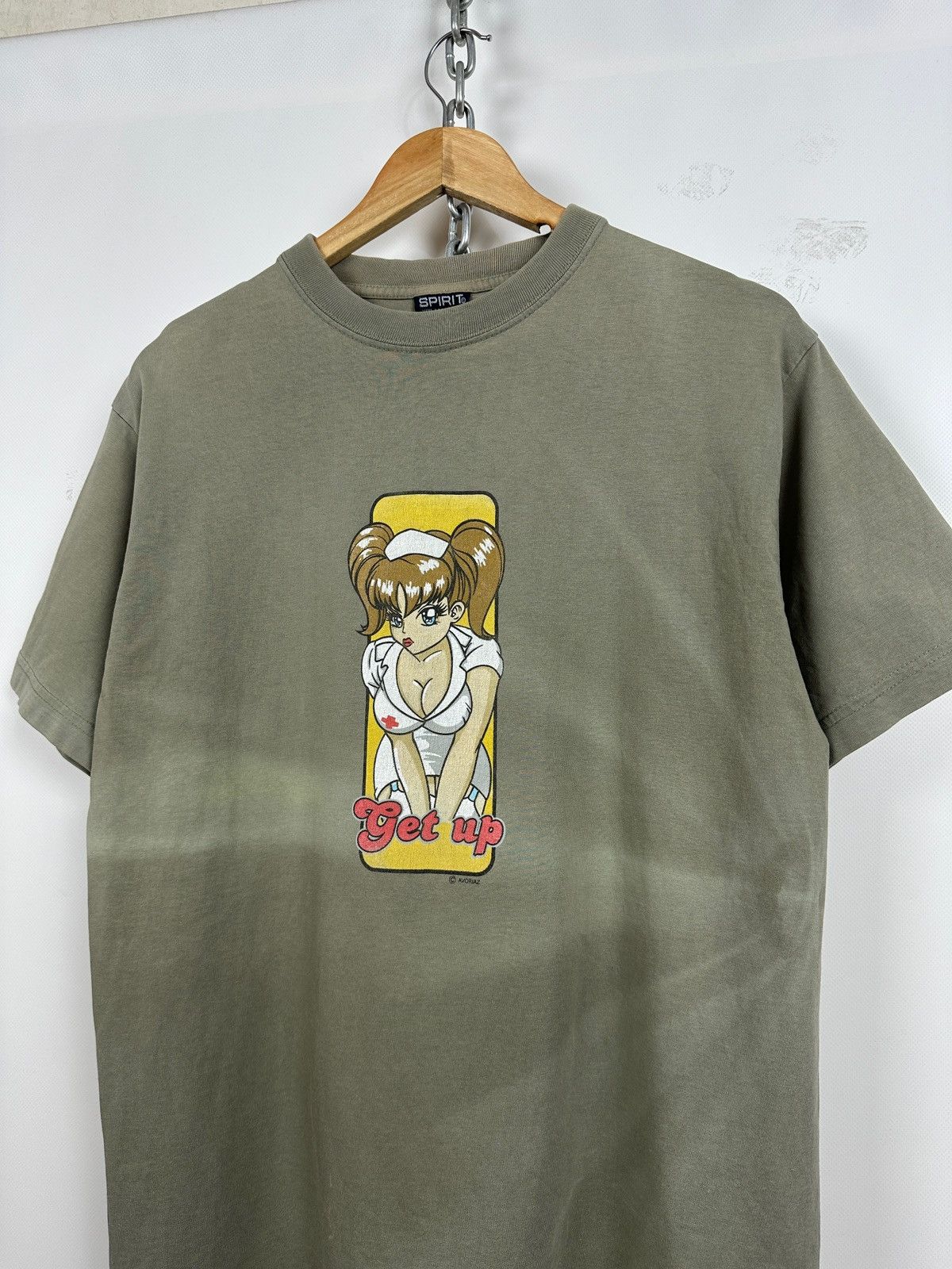 Girl Skateboards Vintage Spirit Get Up Hook Ups Nurse Girl Skateboard T-Shirt Size US L / EU 52-54 / 3 - 1 Thumbnail