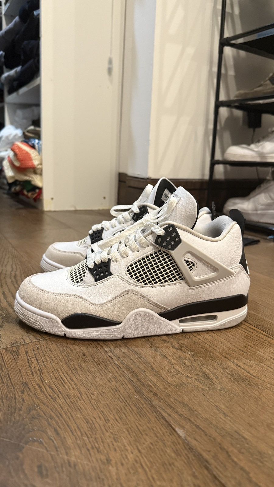 Jordan Brand Air Jordan 4 Military Black Size US 10 / EU 43 - 1 Thumbnail