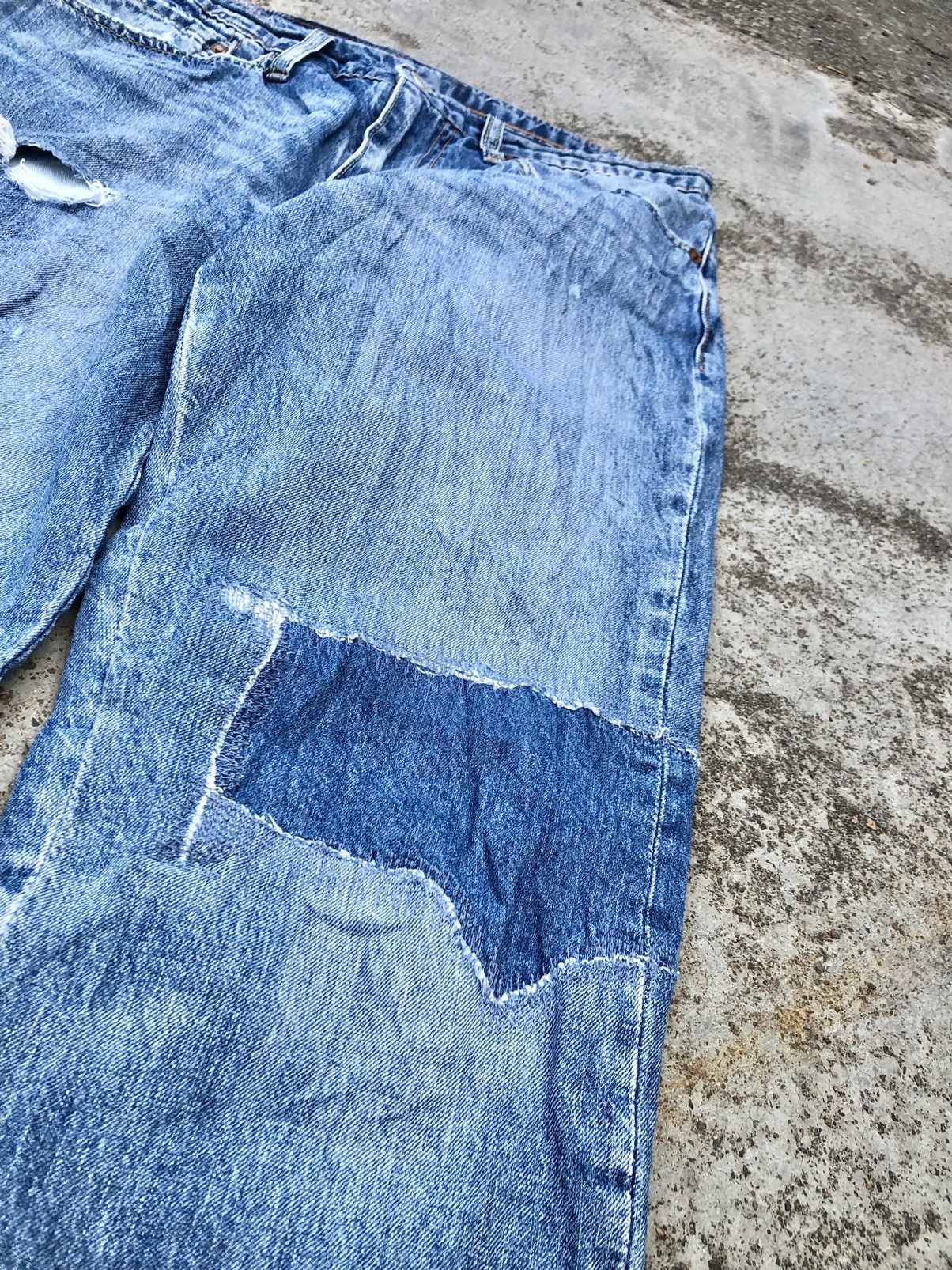 Levi's BIG E LEVIS 511 SLIM FIT DISTRESSED DENIM Size US 31 - 3 Thumbnail
