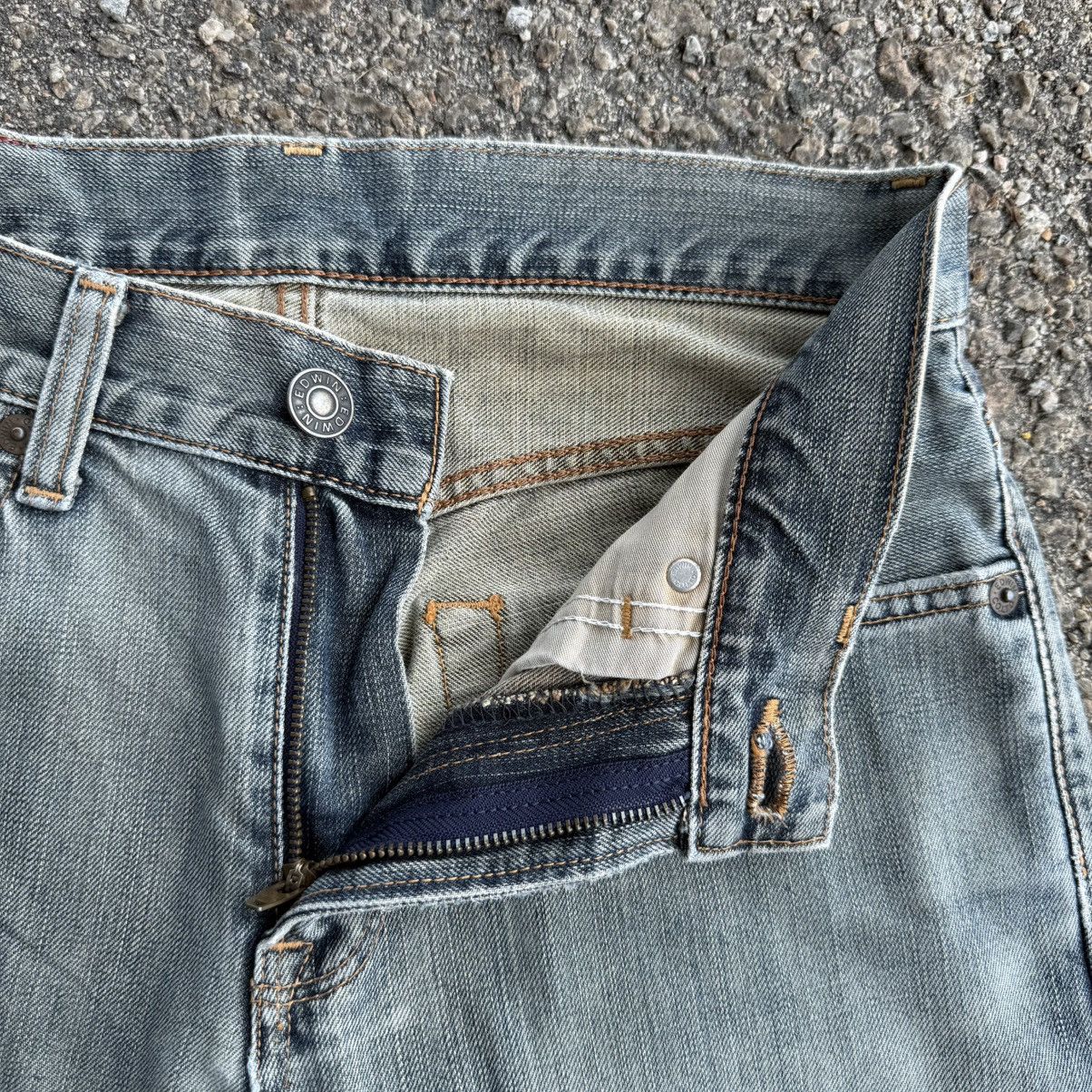 Edwin Vintage Edwin Faded Blue Denim Jean Pants Size US 31 - 8 Thumbnail