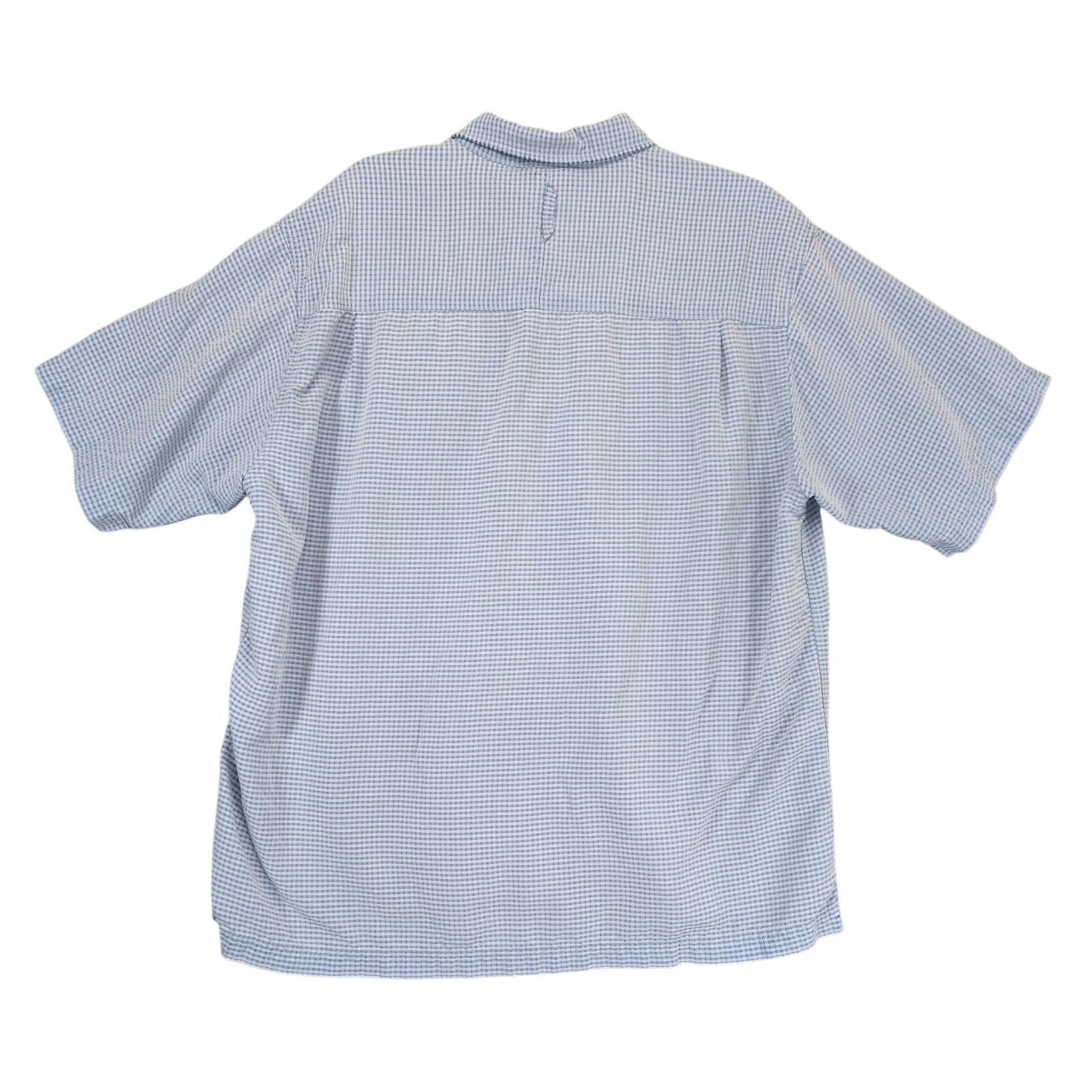 The North Face The North Face Men's XL Blue Check Button Up Shirt Size US XL / EU 56 / 4 - 3 Thumbnail
