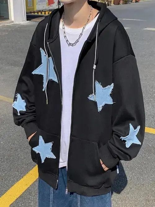 Japanese Brand Zip Up Patch Hoodie Size US M / EU 48-50 / 2 - 2 Thumbnail