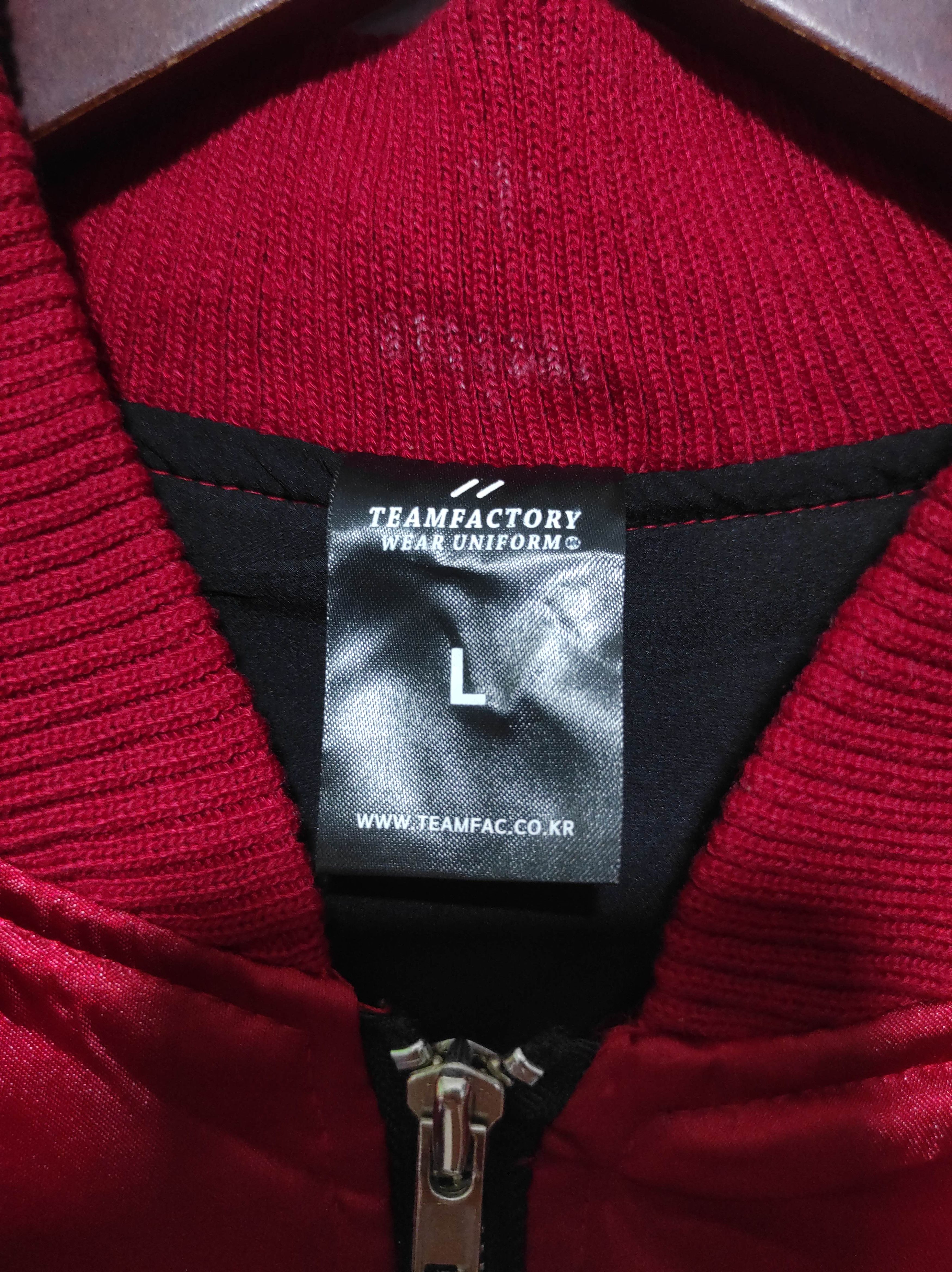 Japanese Brand Team Factory Satin Embroidery Sukajan Jacket Size US M / EU 48-50 / 2 - 8 Thumbnail