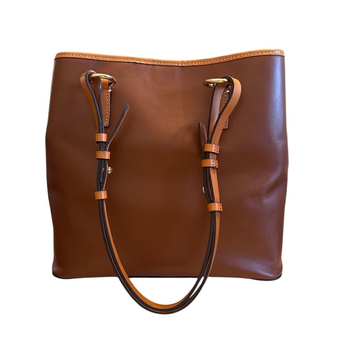 Dooney & Bourke Dooney and Bourke Briana Smooth Leather Shoulder Tote Purse Size ONE SIZE - 3 Thumbnail