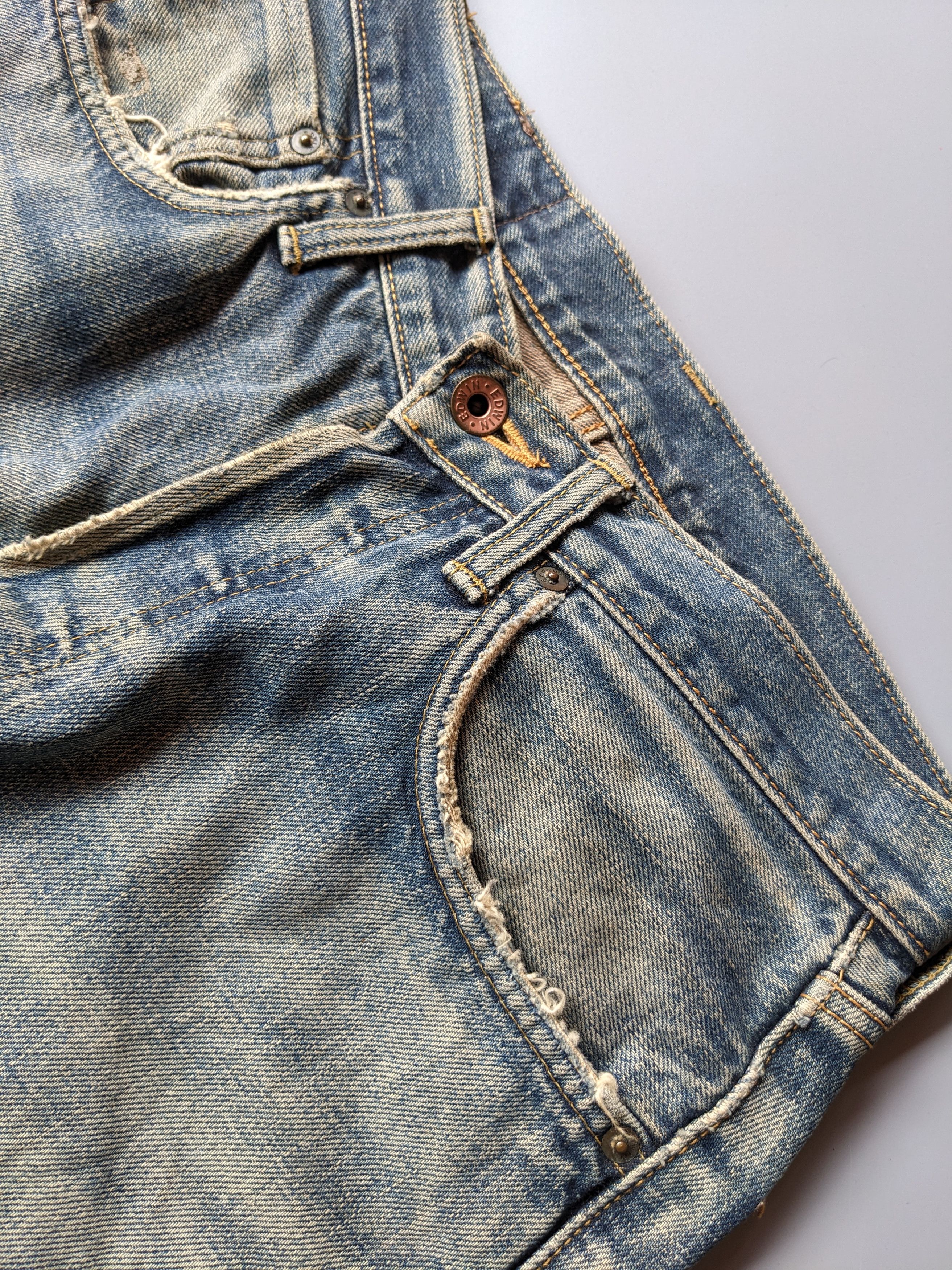 Edwin Edwin 505x rusty mudwash selvedge jeans Size US 30 / EU 46 - 5 Thumbnail