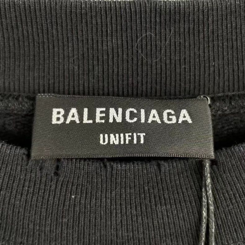 Balenciaga Balenciaga Destroyed Slogan Old Scissors Sweater Size US XS / EU 42 / 0 - 3 Thumbnail
