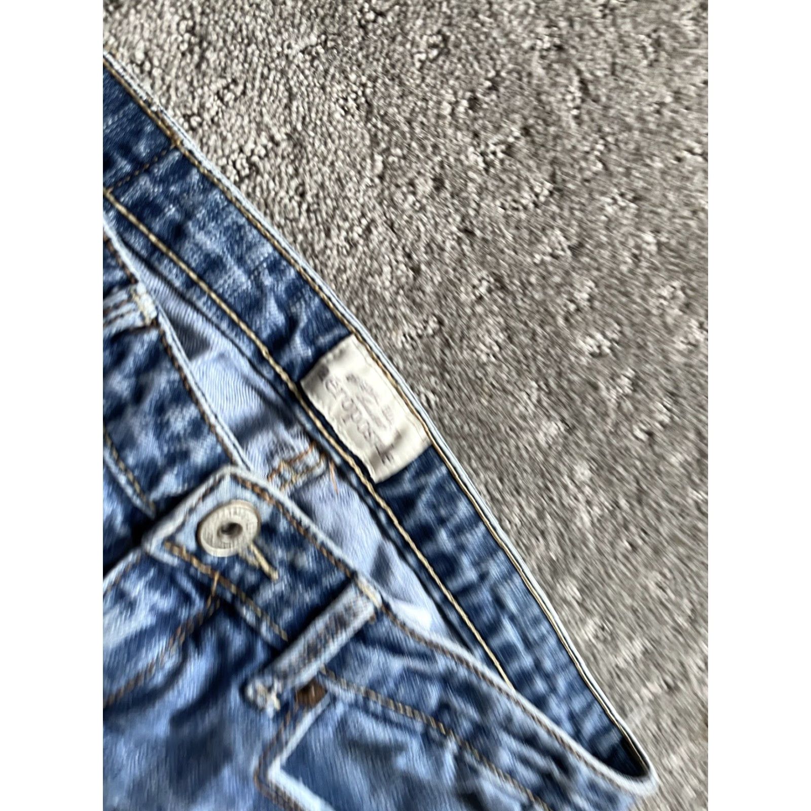 Vintage Aéropostale Jeans Women 5/6 Blue Skinny Low Rise 30.5in Medium Wash Denim Womens Size 27" / US 4 / IT 40 - 5 Thumbnail