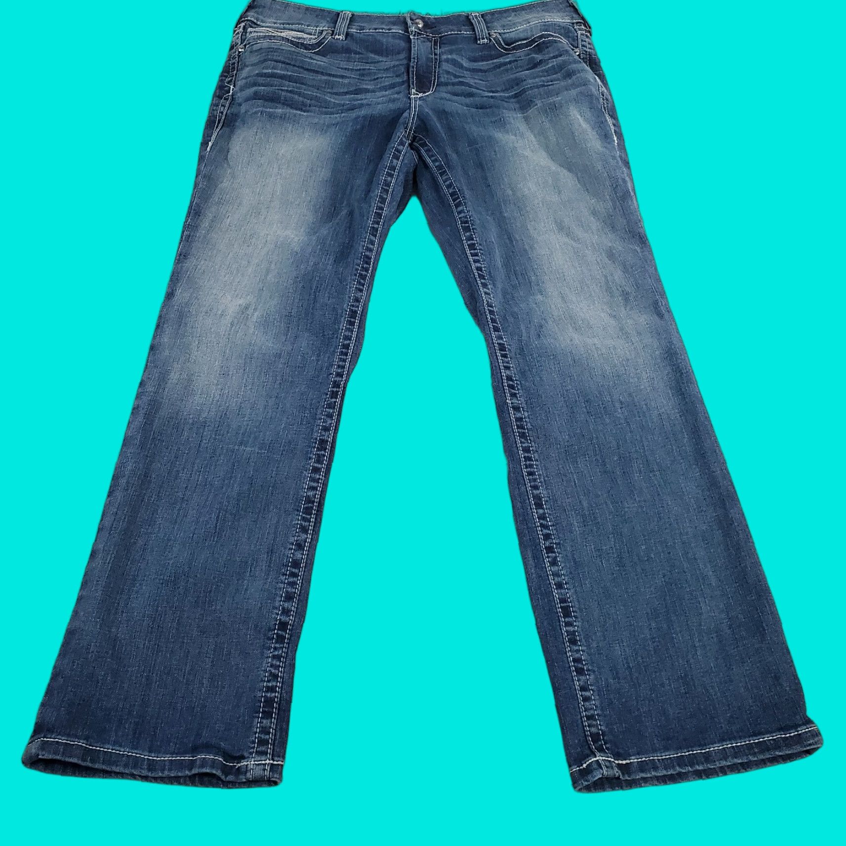 Ariat **Ariat Blue Women's 34 Rainstorm Denim Jeans Regular Fit** User: **Ariat Blue Women's 34 Regular Fit Rainstorm Denim Jeans** Size 24" / US 00 / IT 34 - 1 Thumbnail