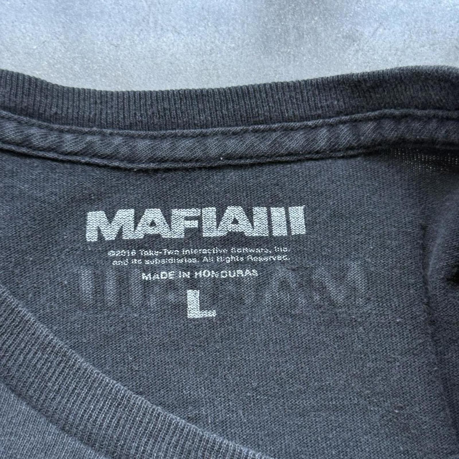 Other Licensed Mafia 3 “223rd” Vintage Graphic Y2K T-Shirt Size US L / EU 52-54 / 3 - 4 Thumbnail