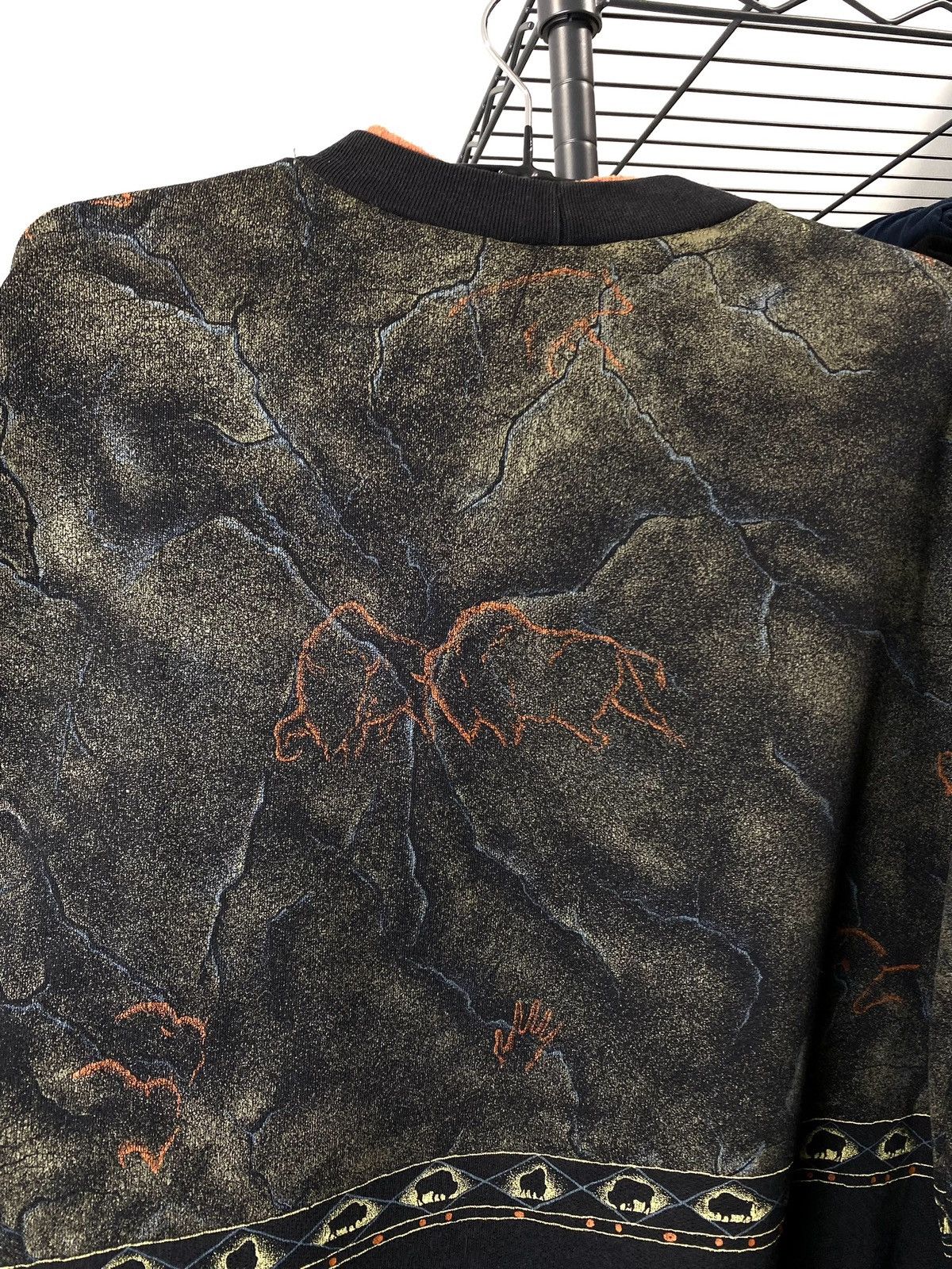 Vintage 90’s American Vintage Buffalo Full Print Sweatshirt Supreme Size US M / EU 48-50 / 2 - 15 Thumbnail
