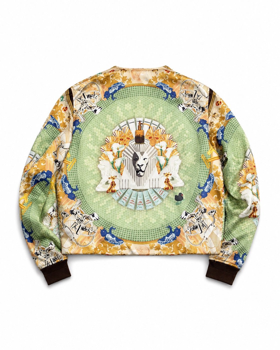 Japanese Brand Phenomenon crop bomber jacket Size US L / EU 52-54 / 3 - 2 Thumbnail