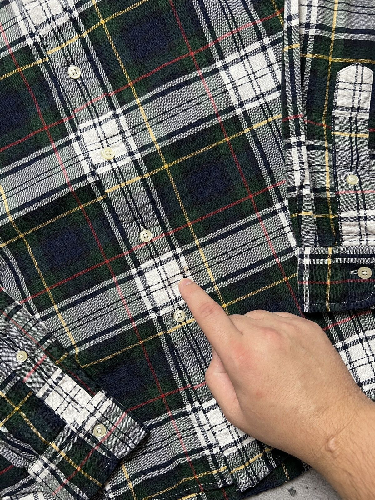 Polo Ralph Lauren Vintage Polo Ralph Lauren Button Up Plaid Shirt Y2K 90s 00s Size US S / EU 44-46 / 1 - 5 Thumbnail