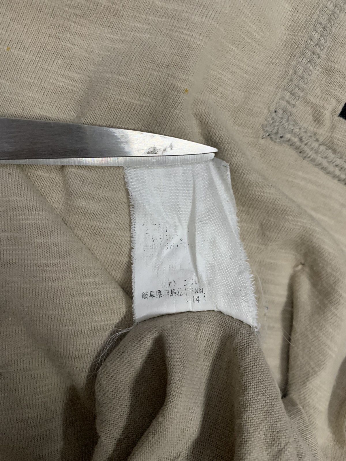 Yohji Yamamoto Vintage Sacsny Ysaccs Henley Long Sleeve by Yohji Yamamoto Size US M / EU 48-50 / 2 - 13 Thumbnail