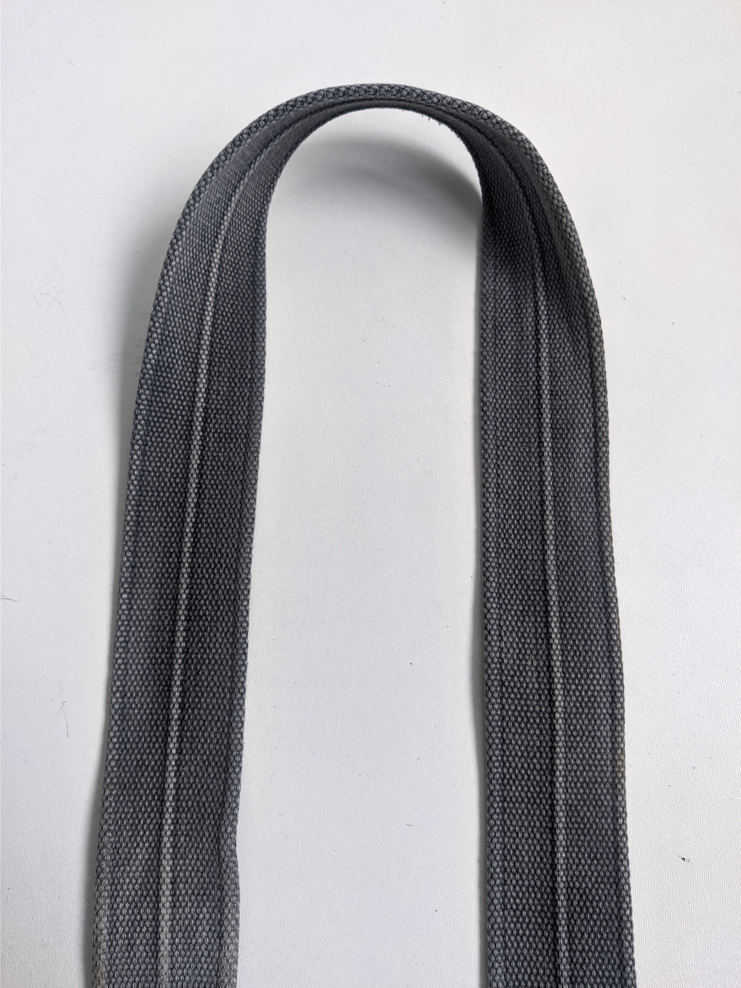 Vintage Vintage cotton belt y2k faded gray avant garde Size ONE SIZE - 3 Thumbnail