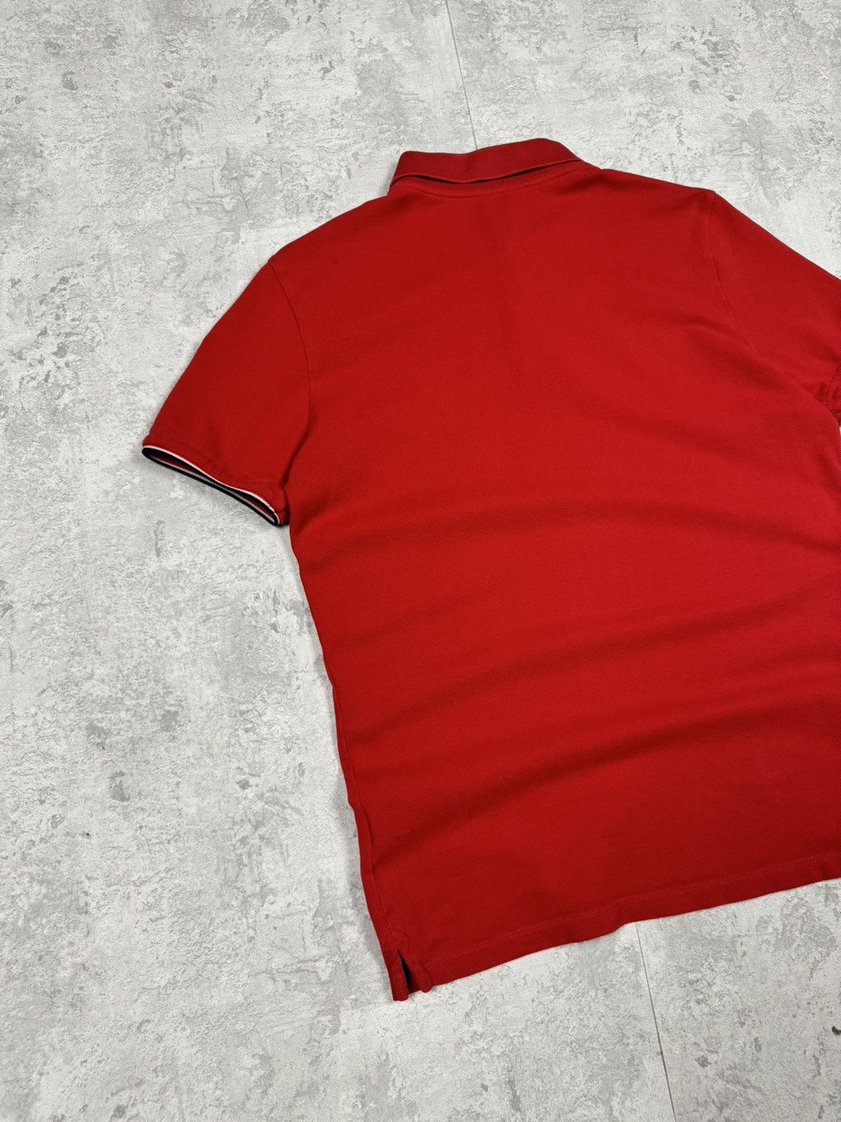 Moncler Moncler Polo T-shirt Red Size S Size US S / EU 44-46 / 1 - 9 Thumbnail