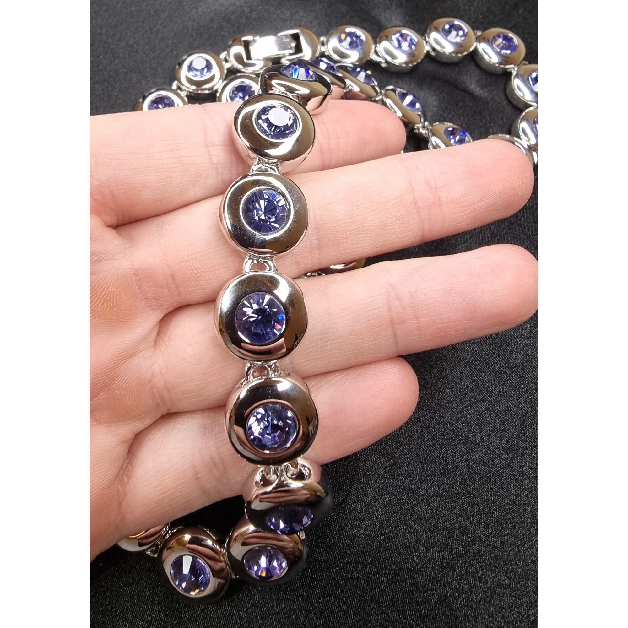 Vintage Vintage Nolan Miller 1999 Glamour Collection Silver-Tone Nec Size ONE SIZE - 6 Thumbnail