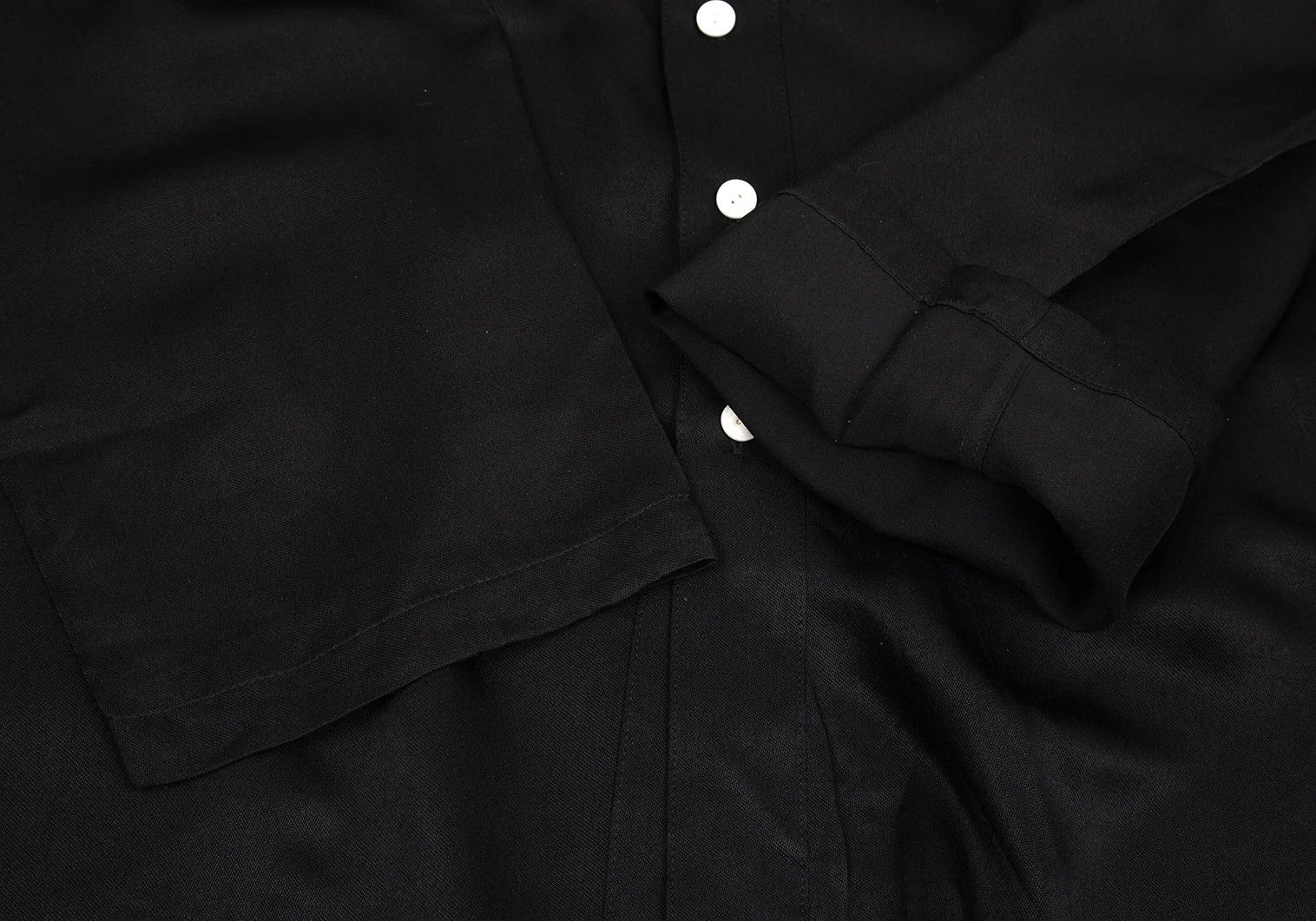 Yohji Yamamoto Yohji Yamamoto Silk Paste Design Shirt Size US XL / EU 56 / 4 - 7 Thumbnail