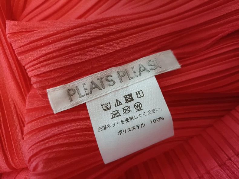 Issey Miyake Issey Miyake size:3 Red long sleeves Size XS / US 0-2 / IT 36-38 - 3 Thumbnail