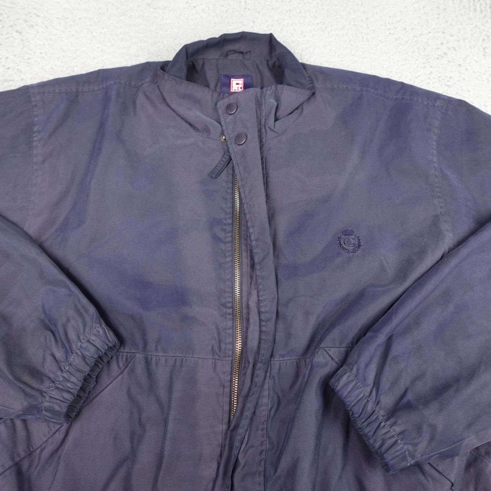 Chaps VINTAGE Chaps Ralph Lauren Jacket Mens L Blue Full Zip Windbreaker Crest Logo 90s Retro Size US L / EU 52-54 / 3 - 3 Thumbnail