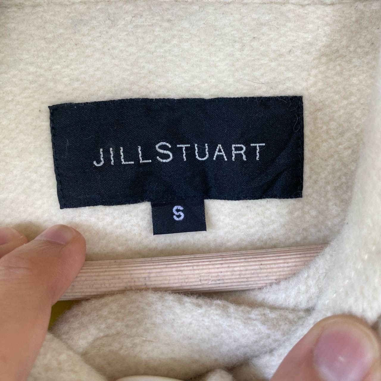 Designer × Jil Stuart Designer Jill Stuart Angola Wool Coat Hoodie Size S / US 4 / IT 40 - 6 Thumbnail