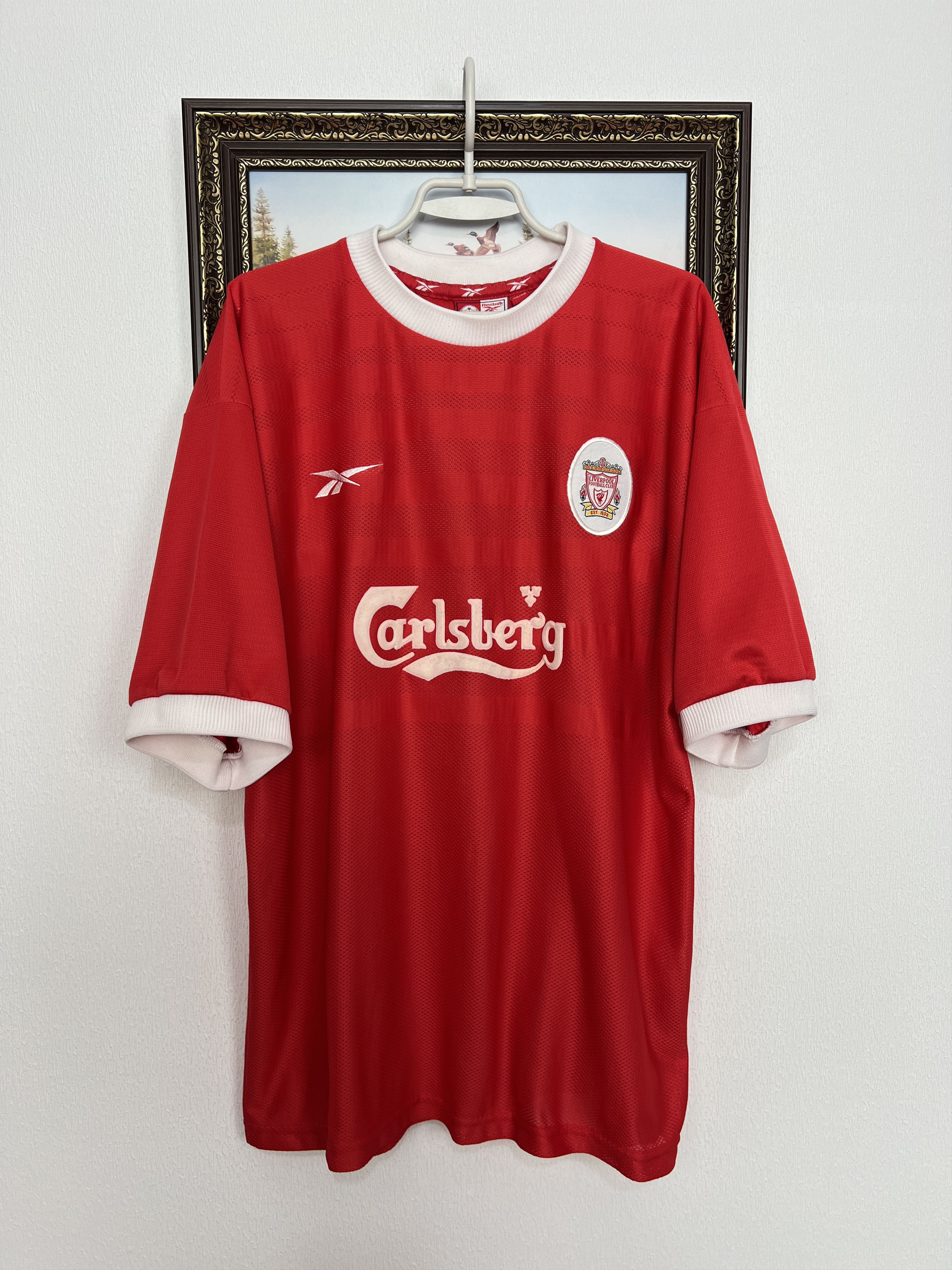 Liverpool Home football shirt 1998 Soccer Jersey Trikot