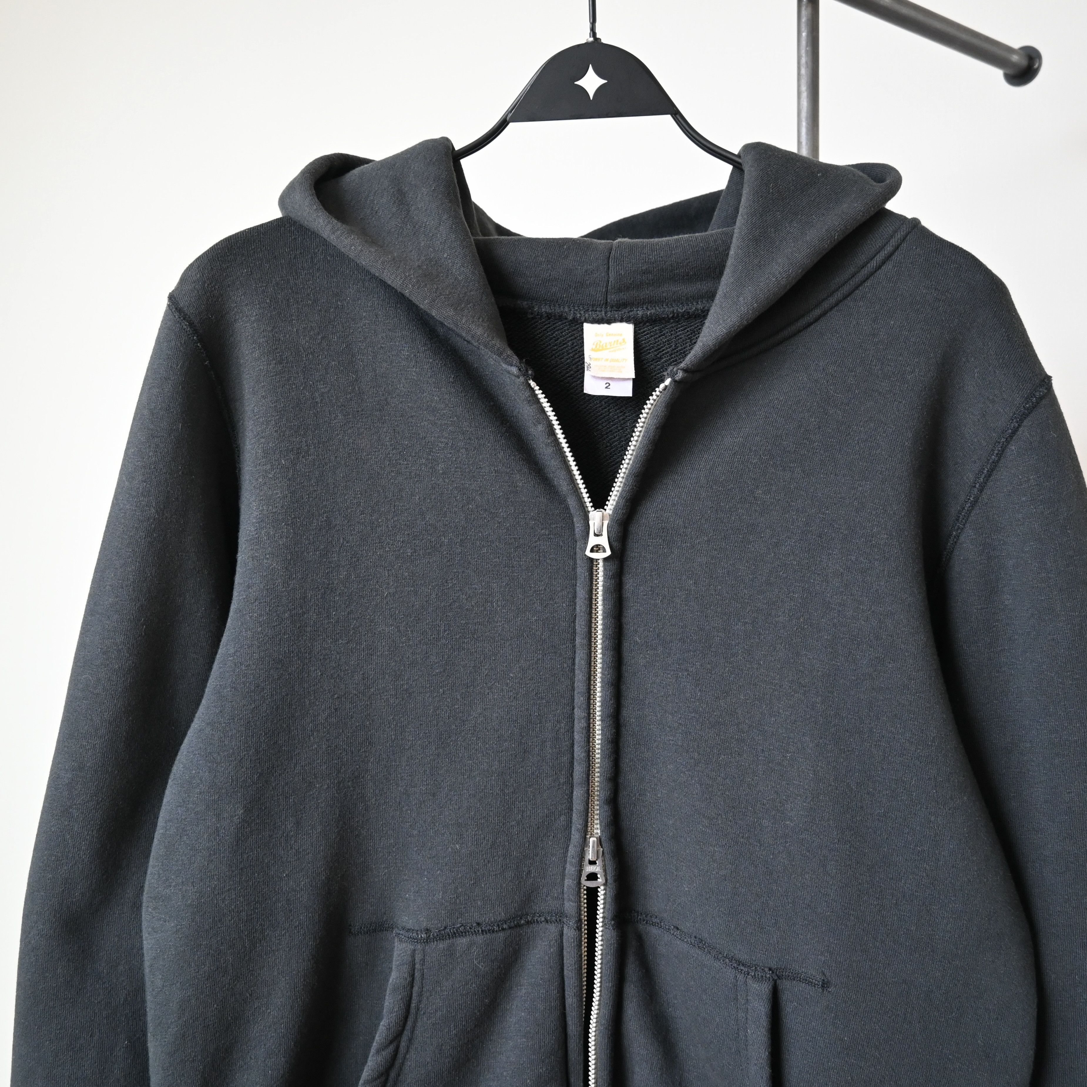 BARNS OUTFITTERS BARNS OUTFITTERS loopwheeled hoodie made in Japan Size US L / EU 52-54 / 3 - 6 Thumbnail