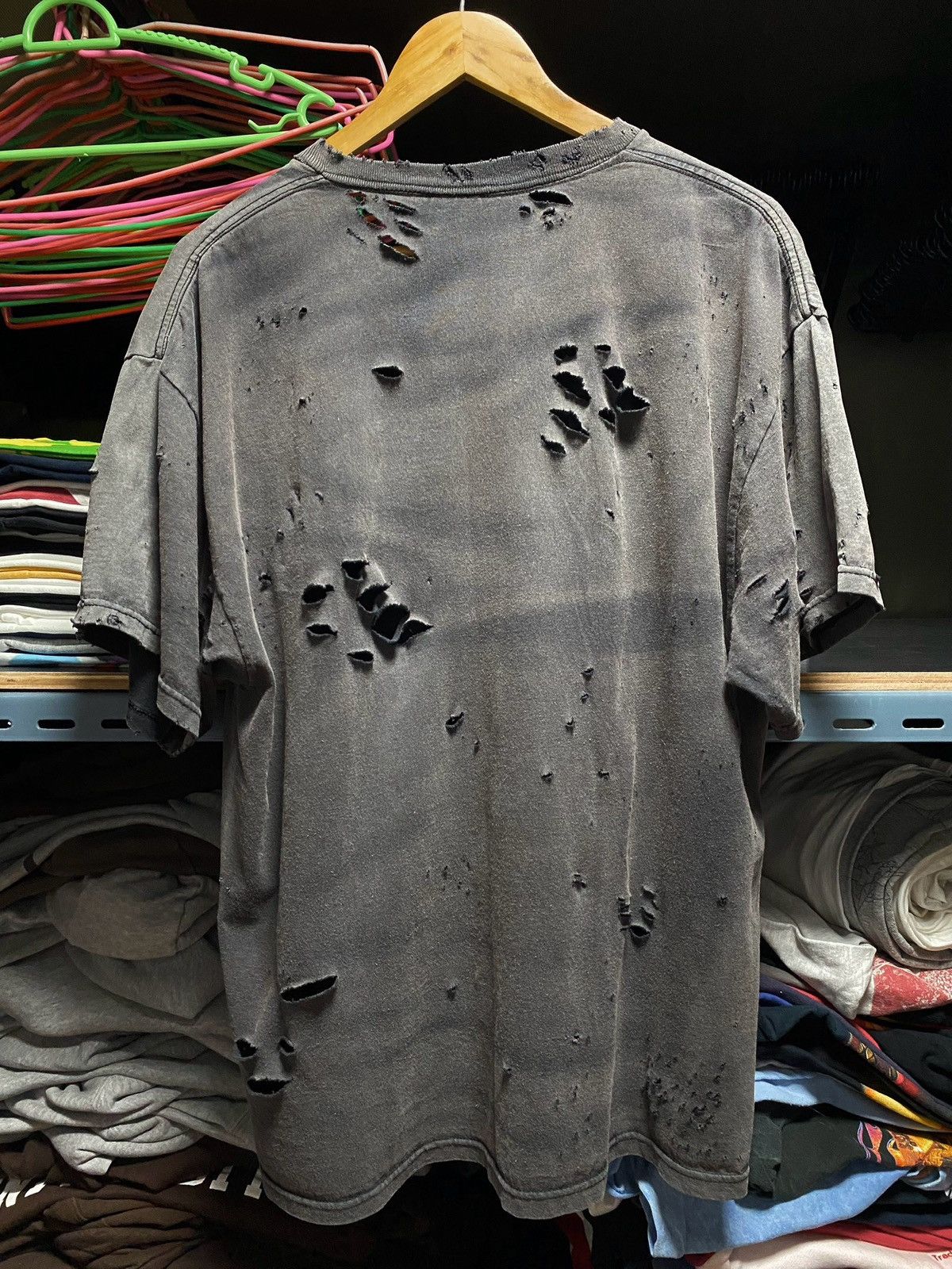 Bob Marley Sun Faded BOB MARLEY Thrashed Distressed T Shirt Size US XL / EU 56 / 4 - 6 Thumbnail