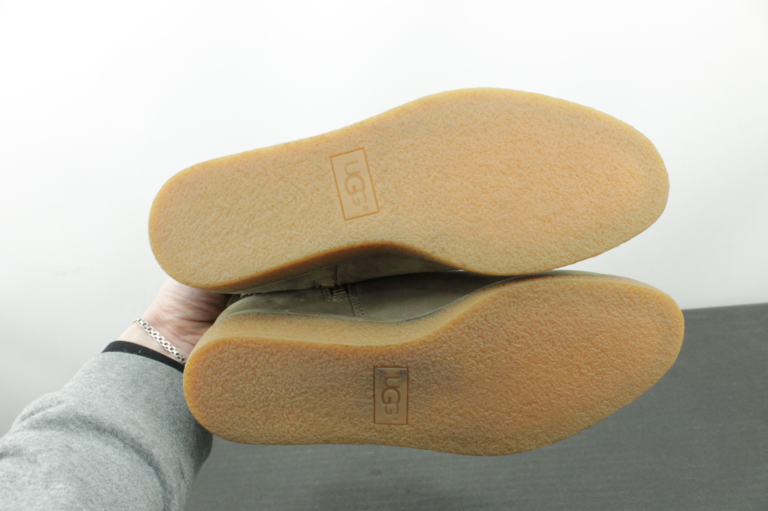 Ugg UGG Australia ARIANE FRINGE Sahara Booties ANKLE Nubuck Size US 5 / IT 35 - 9 Thumbnail
