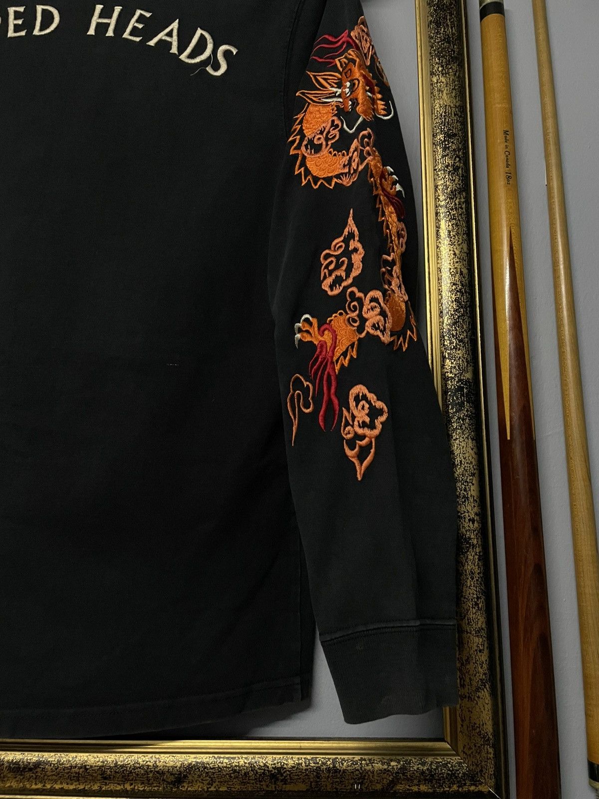 Designer × Japanese Brand × Vintage Vintage Japan Designer Repair.Co Sukajan Embroidery Faded Size US S / EU 44-46 / 1 - 10 Thumbnail