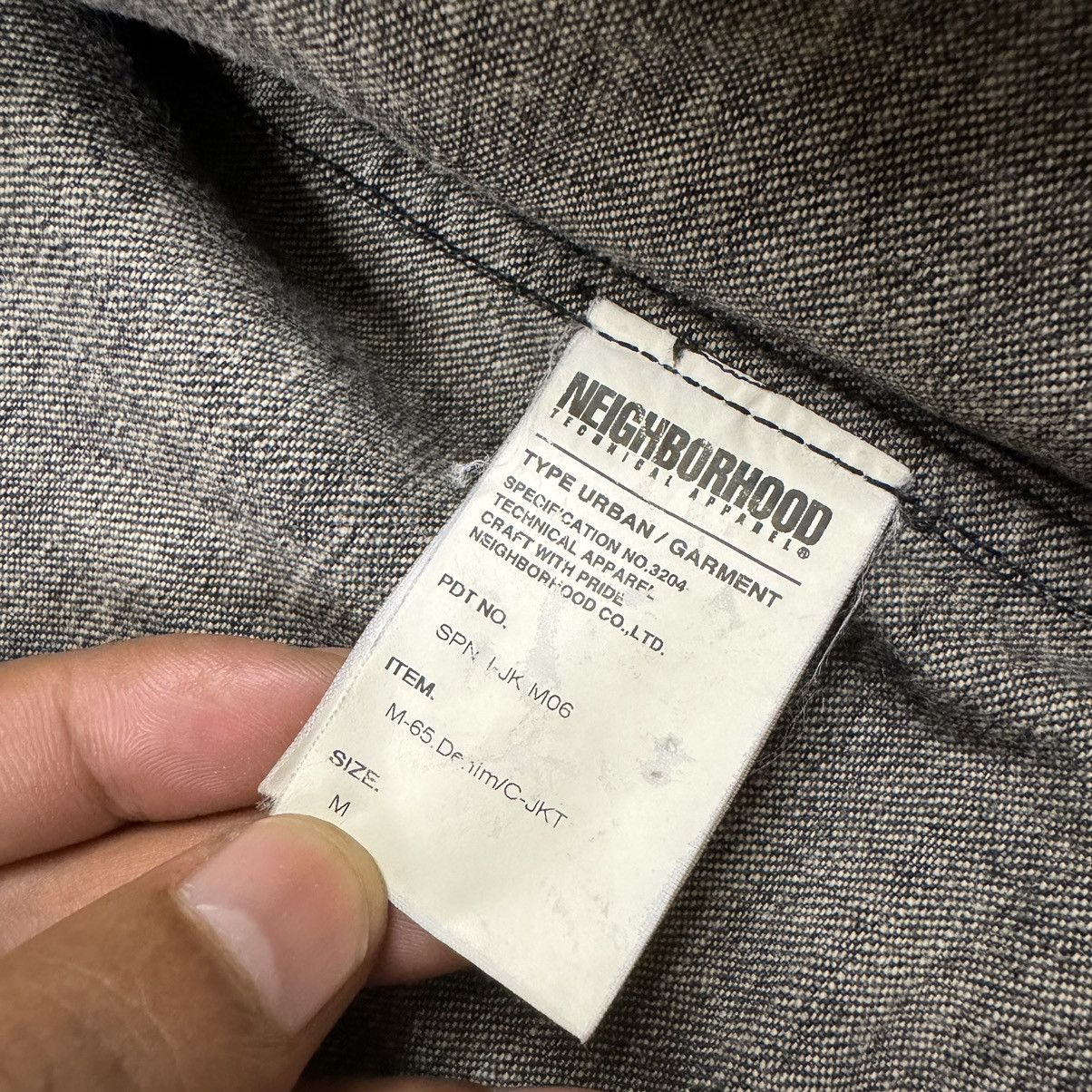 Neighborhood NEIGHBORHOOD BLACK WASHED DENIM JACKET Size US M / EU 48-50 / 2 - 9 Thumbnail