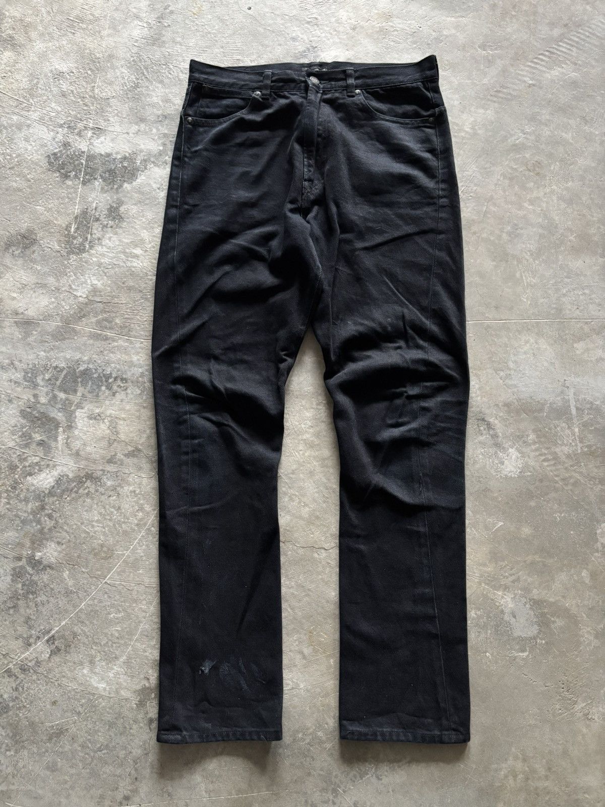 Lad Musician LAD MUSICIAN japanese designer yuichi kuroda twist leg style Size US 31 - 1 Thumbnail