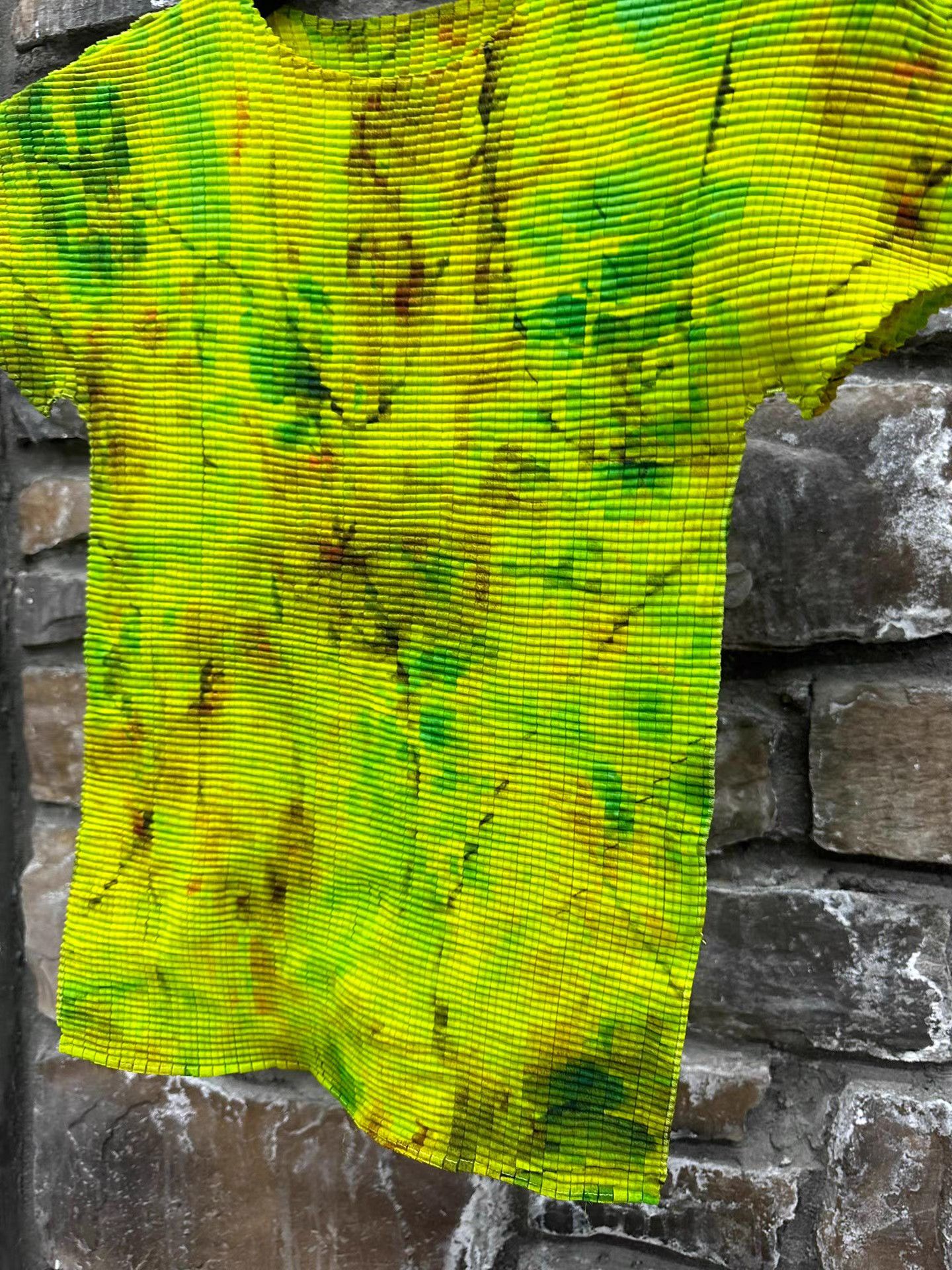 Issey Miyake Issey miyake fete Tie-Dye burnout Short Sleeve K20 Size US L / EU 52-54 / 3 - 2 Thumbnail