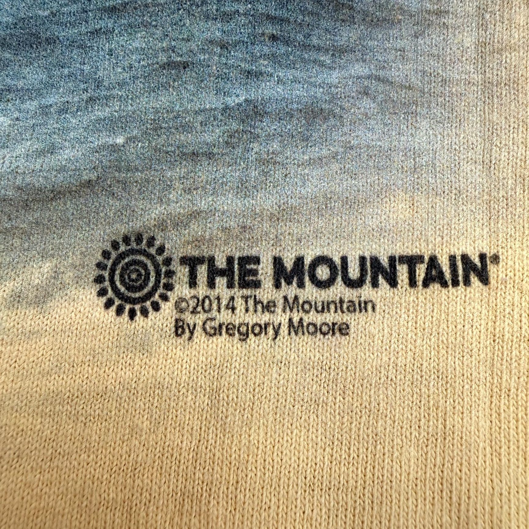 The Mountain The Mountain Shirt Mens Large Yellow Giant Cat Ship Graphic Nautical Fantasy Tee Size US L / EU 52-54 / 3 - 6 Thumbnail