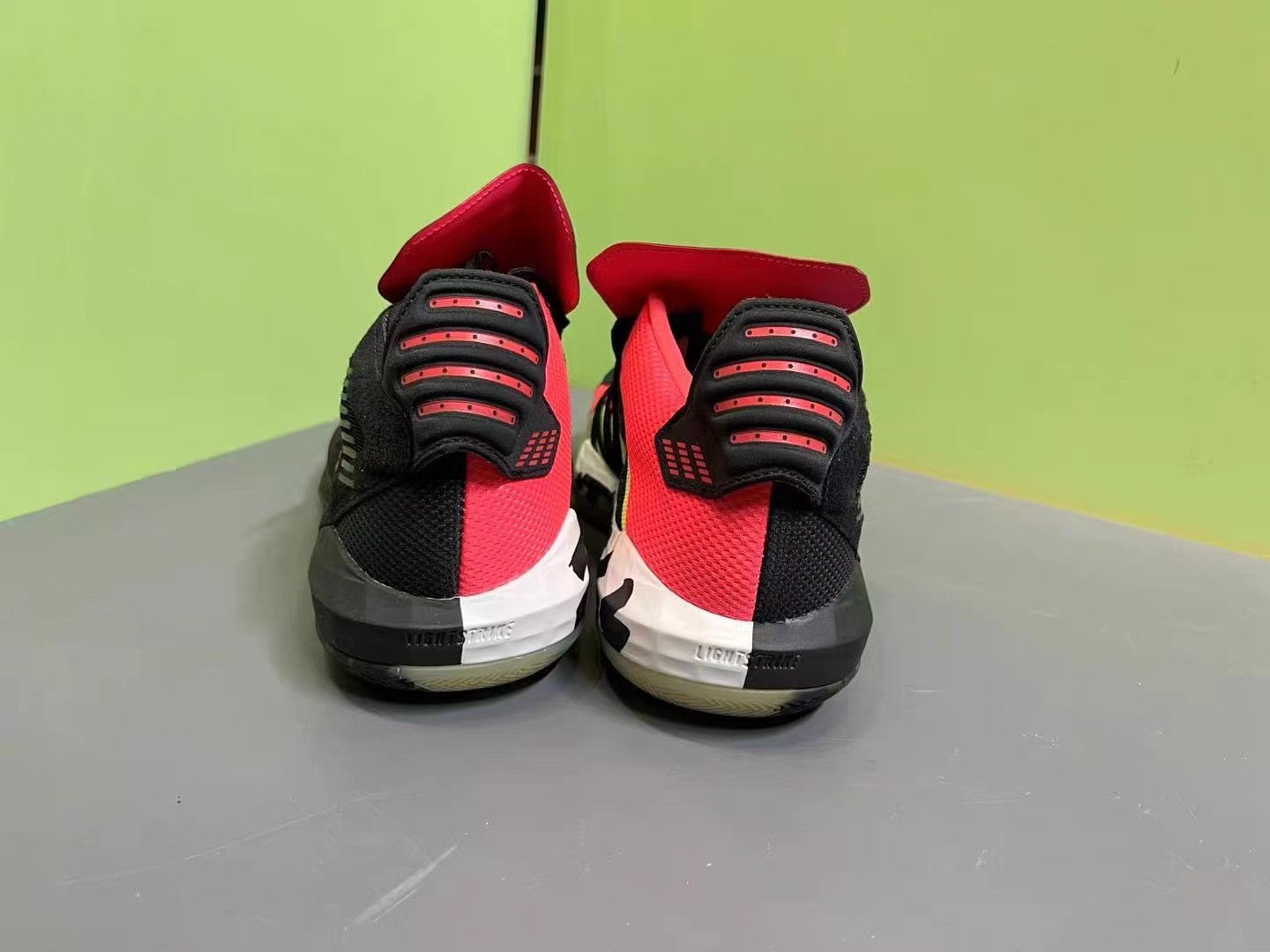 Adidas Adidas Dame 6 Black Red Basketball Shoes K15 Size US 10 / EU 43 - 6 Thumbnail