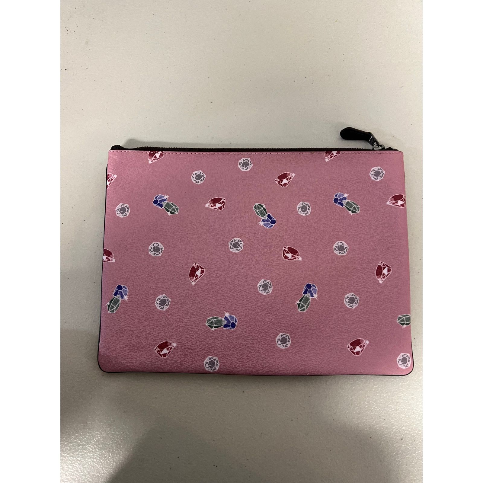 Coach Coach F72913 Disney X Coach Large Wristlet Pink Multi Size ONE SIZE - 2 Thumbnail
