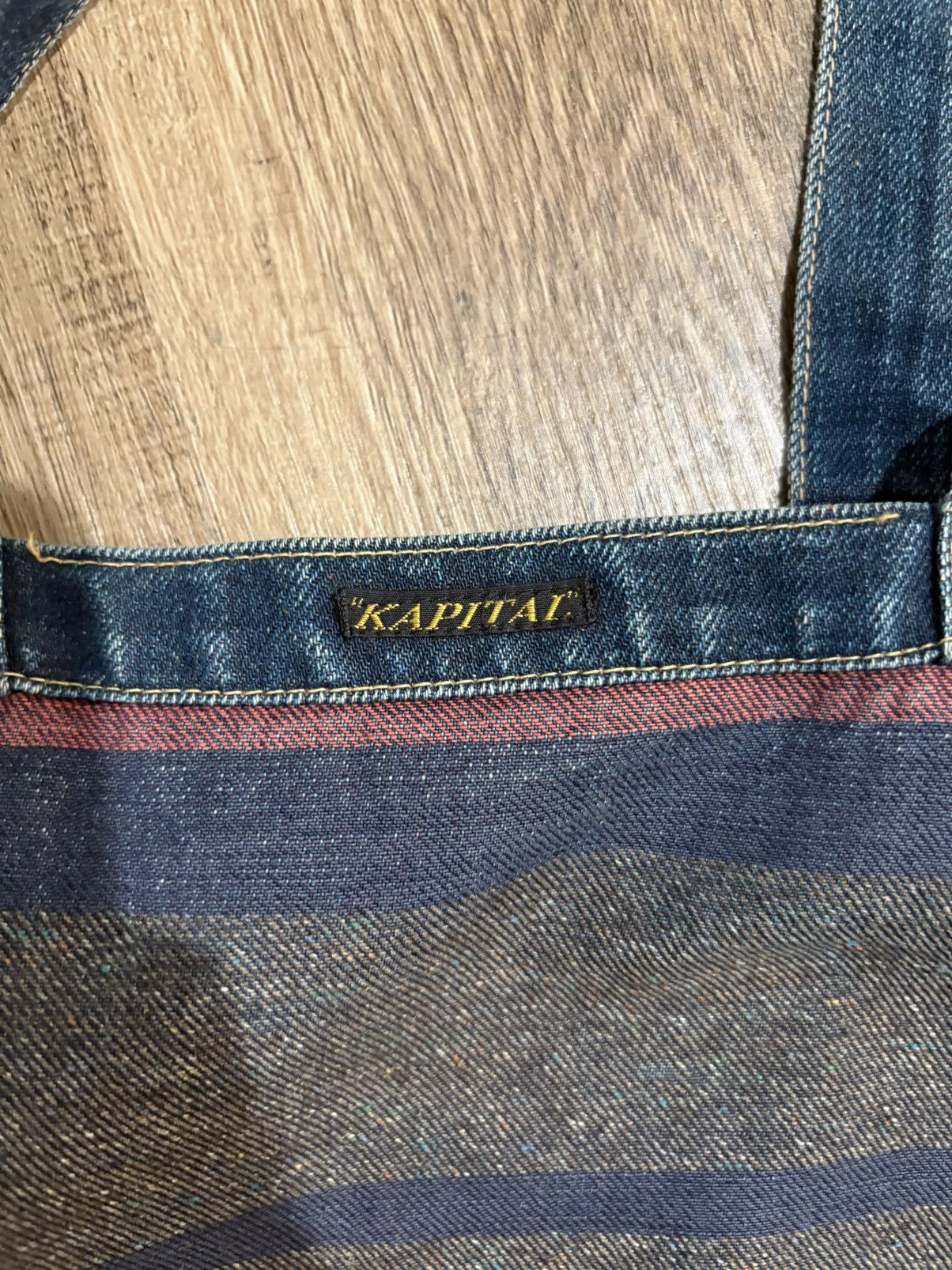Kapital Kapital reversible Denim Tote Size ONE SIZE - 4 Thumbnail