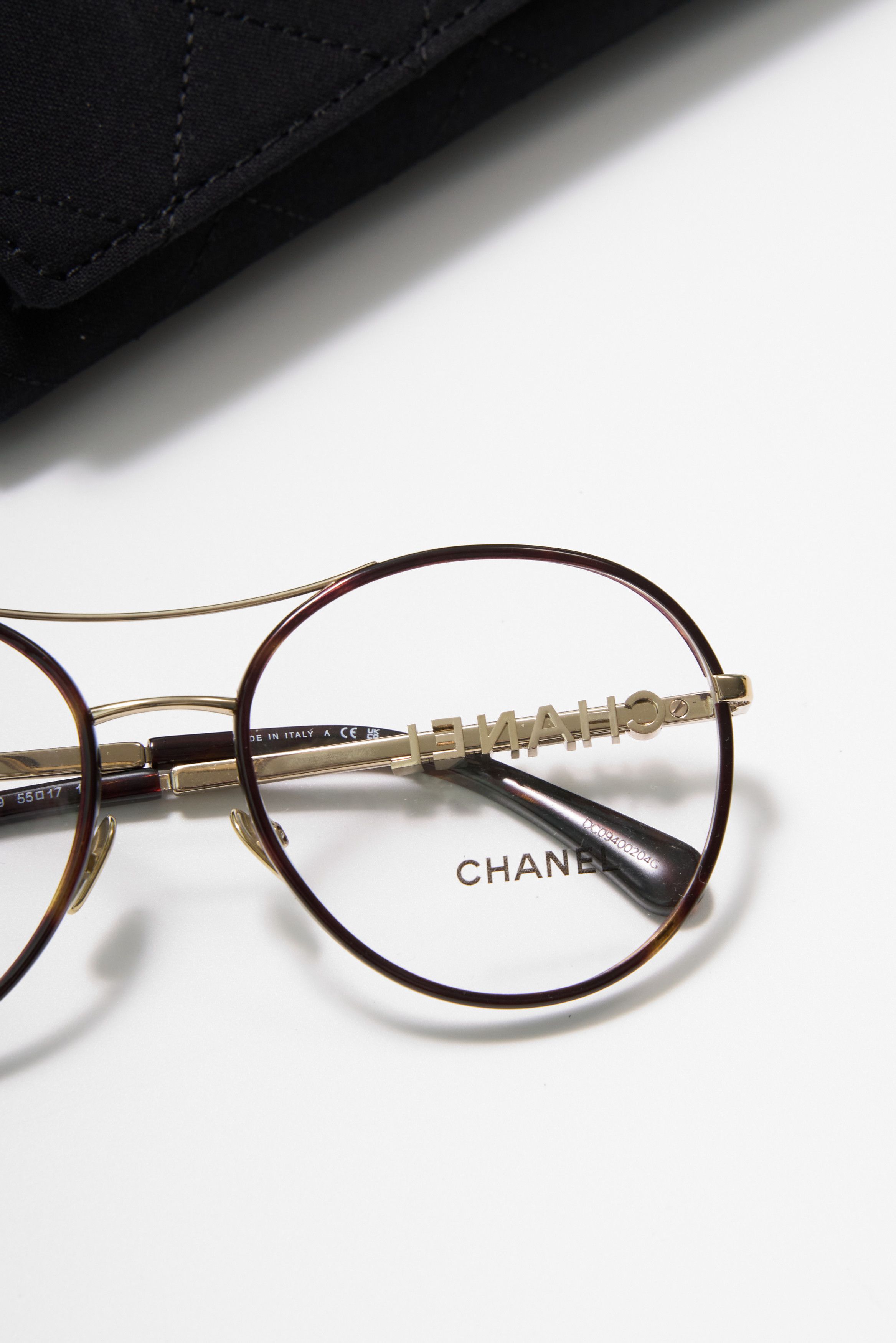 Chanel Chanel Pilot Eyeglasses Size ONE SIZE - 3 Thumbnail