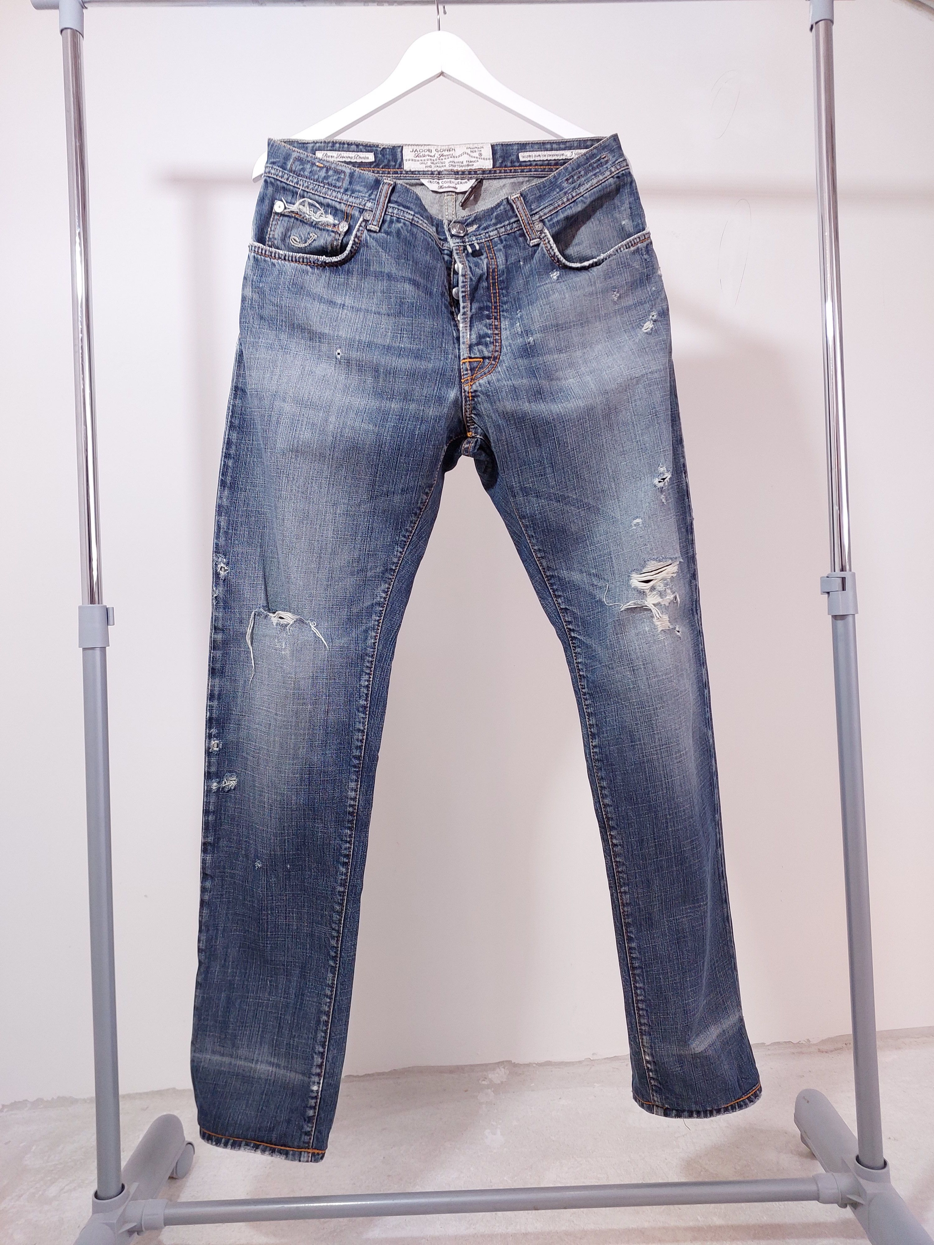 Jacob Cohen Jacob Cohen Mens Jeans 36 Gray Made In Italy Size US 36 / EU 52 - 1 Thumbnail