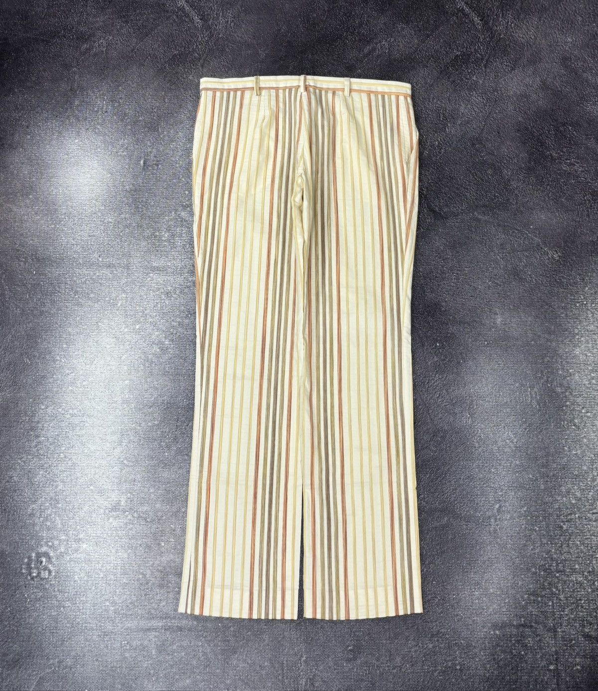Just Cavalli Just Cavalli By Roberto Cavalli Women’s Striped Flared Pants Size 32" / US 10 / IT 46 - 2 Thumbnail
