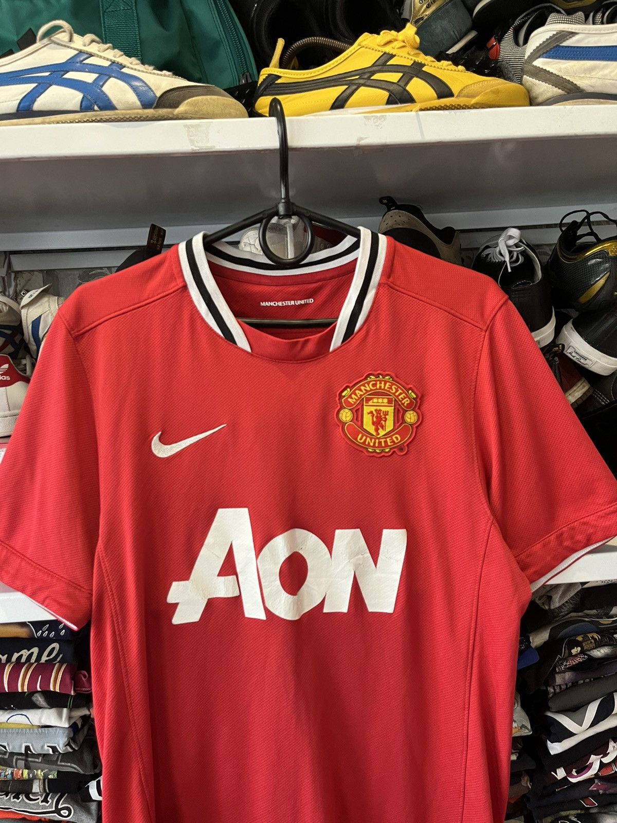Nike Blokecore Nike Manchester United 2011 2012 Home Shirt Jersey Size US S / EU 44-46 / 1 - 2 Thumbnail
