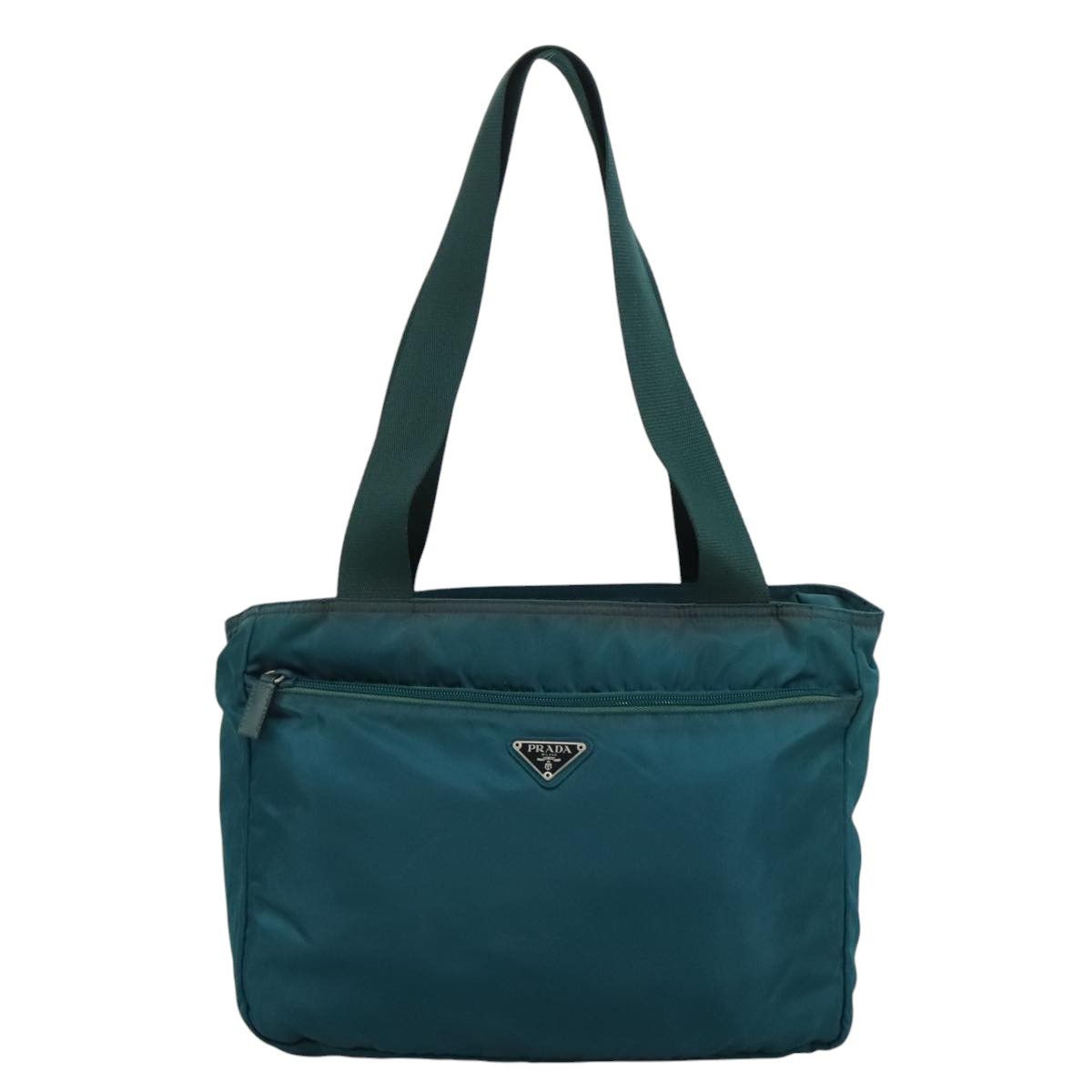 Prada Re-Nylon Blue Canvas Tote Bag (Pre-Owned) Size ONE SIZE - 1 Thumbnail