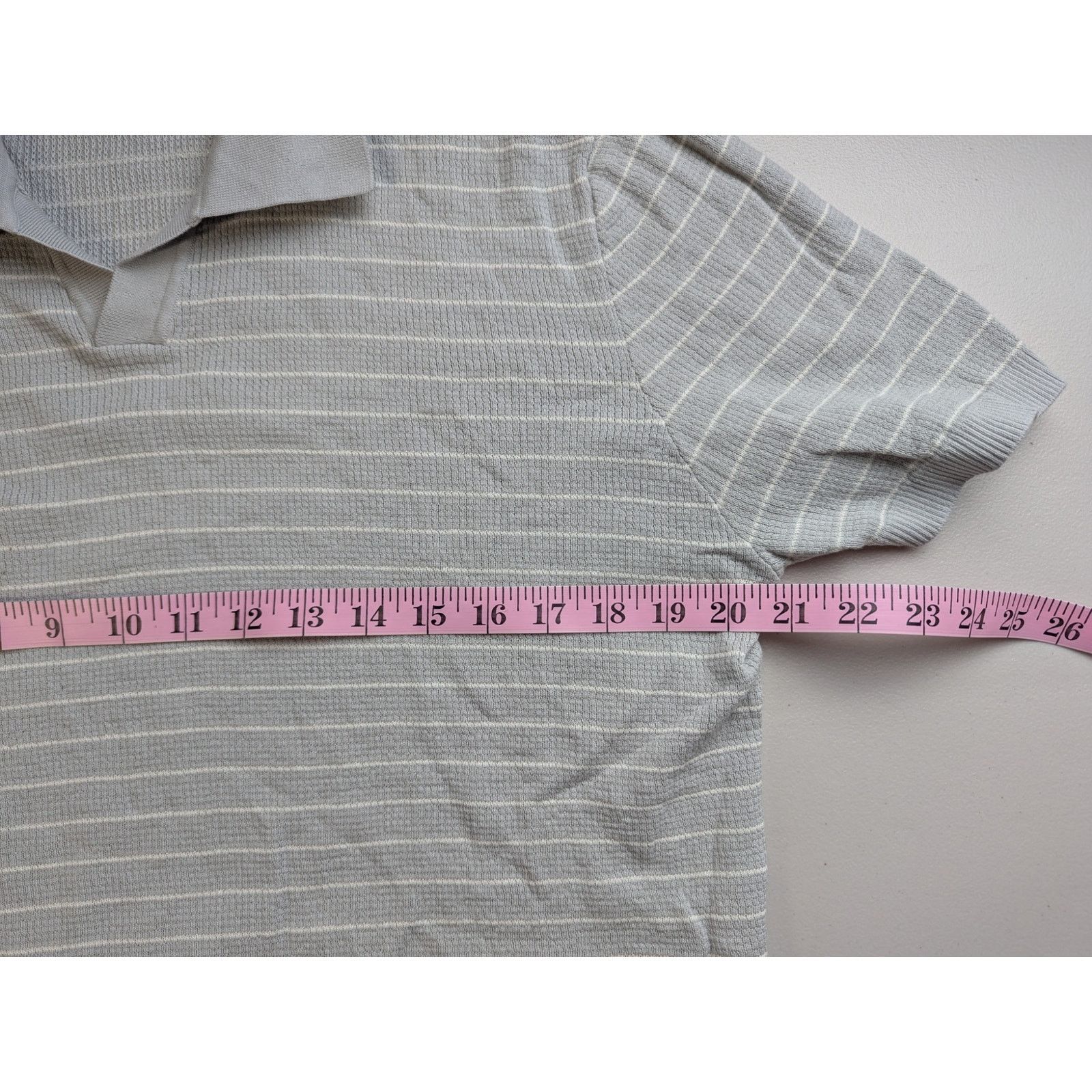 Other Collars & Co Polo Shirt Pure Cotton Buttonless Knit Preppy Size US L / EU 52-54 / 3 - 7 Thumbnail