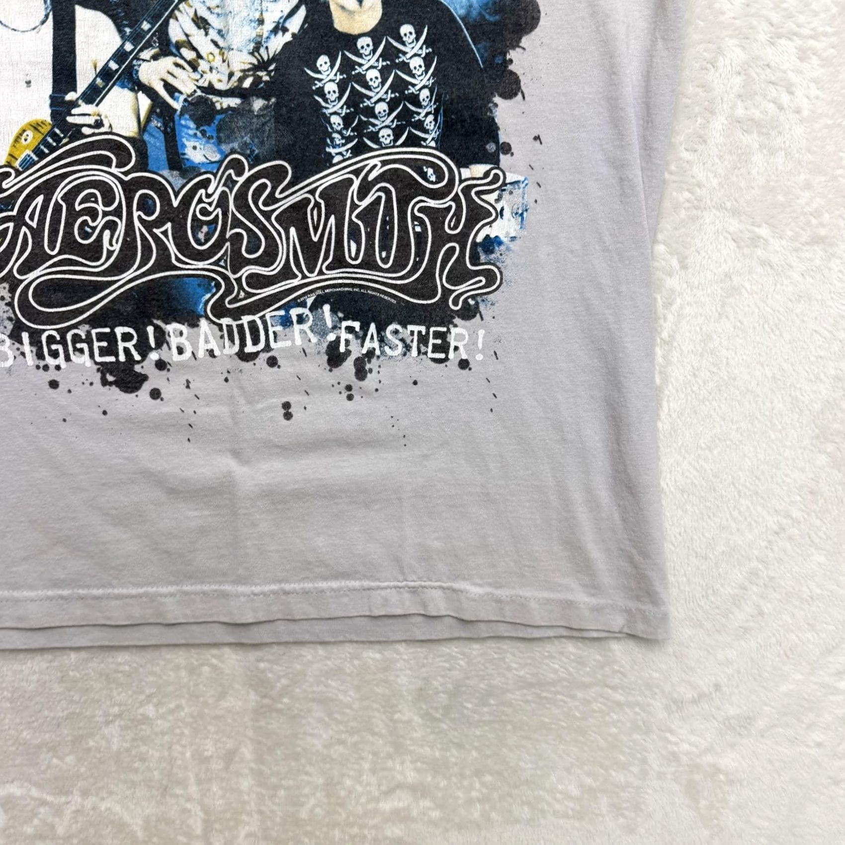 Aerosmith VINTAGE Aerosmith Y2K 2010 Bigger Badder Faster Tour Shirt Mens Large Rock Band Shirt Size US L / EU 52-54 / 3 - 5 Thumbnail