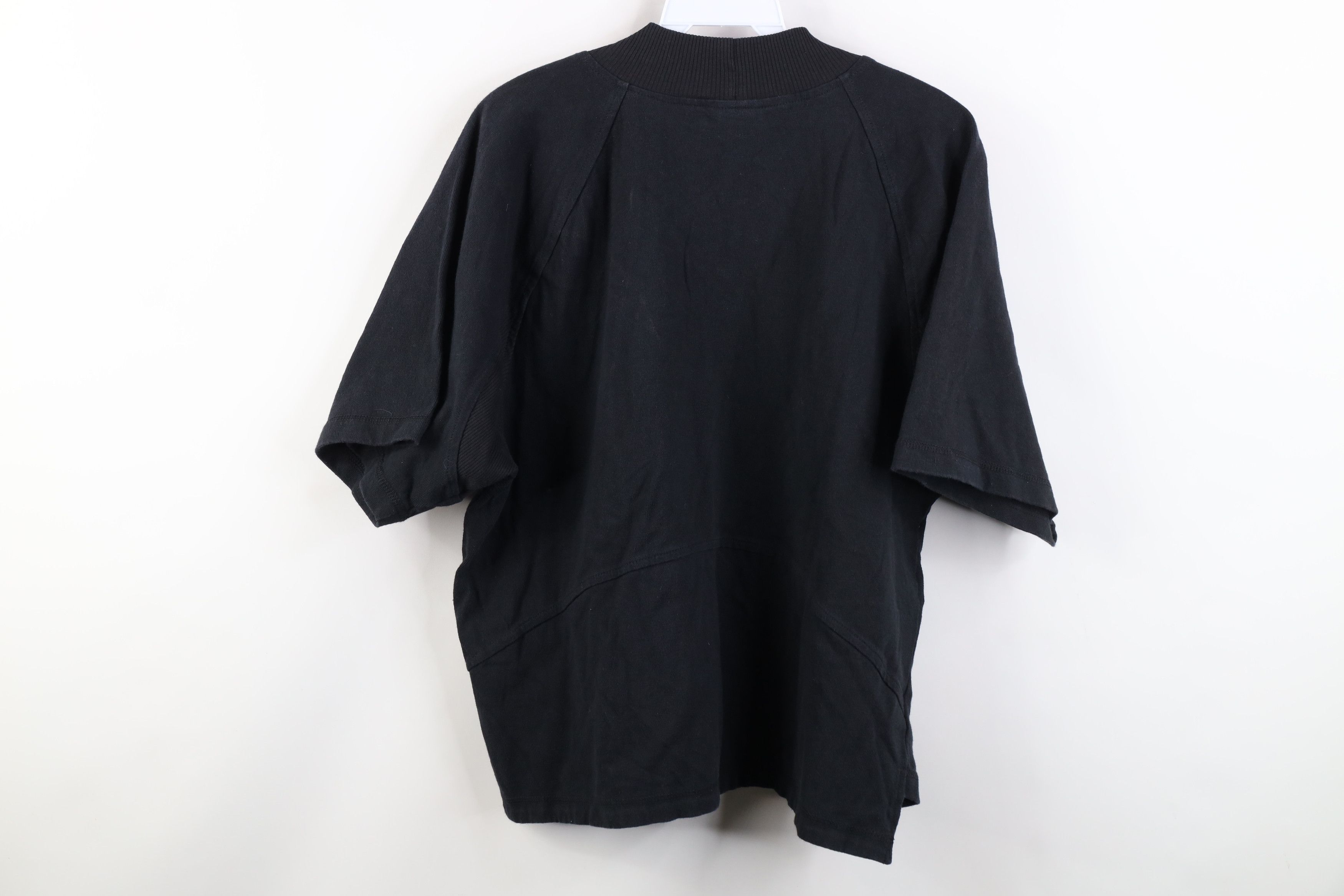 Nike Vintage 80s Nike Spell Out Boxy Oversized Ribbed T-Shirt USA Size M / US 6-8 / IT 42-44 - 14 Thumbnail