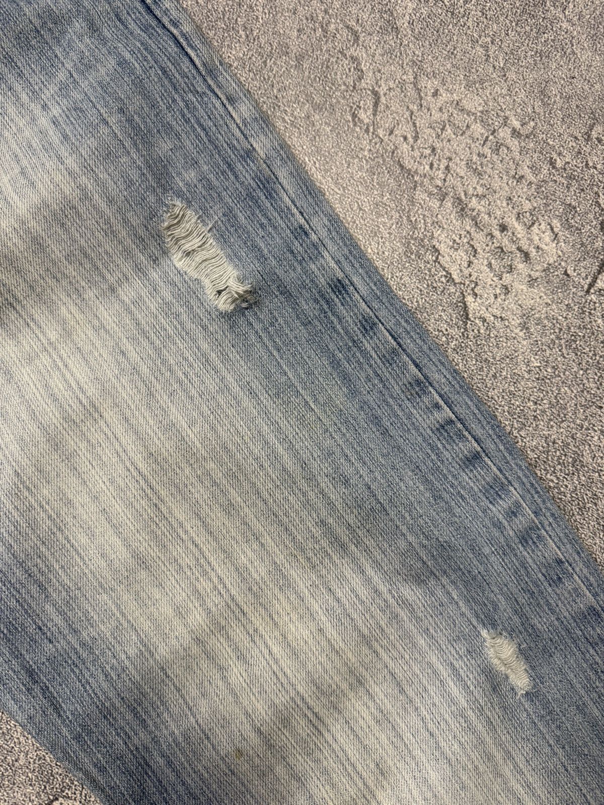 Diesel Y2K Flare Opium LGB Style Diesel Distressed Denim Jeans Size US 32 / EU 48 - 19 Thumbnail