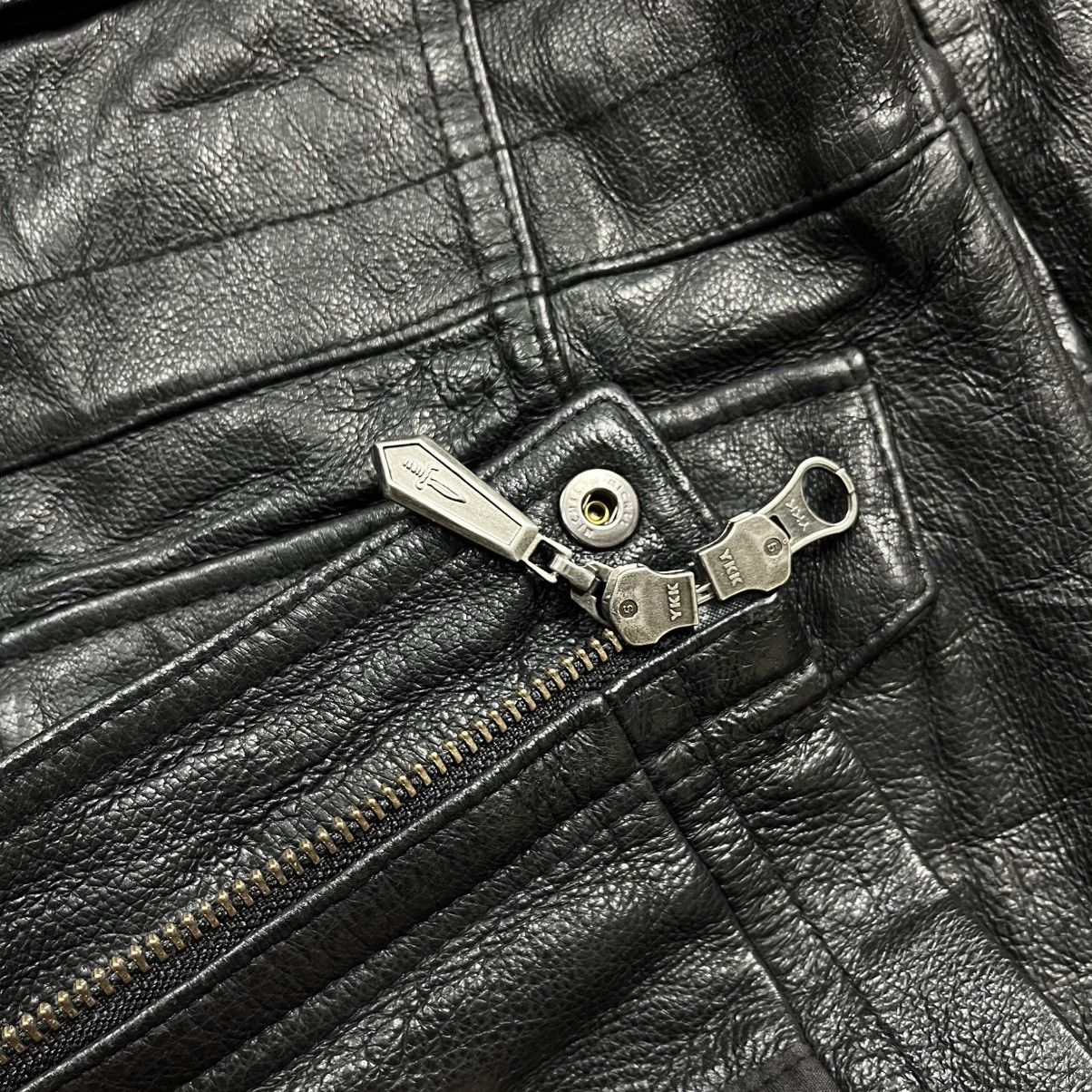 JACKROSE Jackrose multi pocket leather jacket lgb / vkei style Size US M / EU 48-50 / 2 - 8 Thumbnail